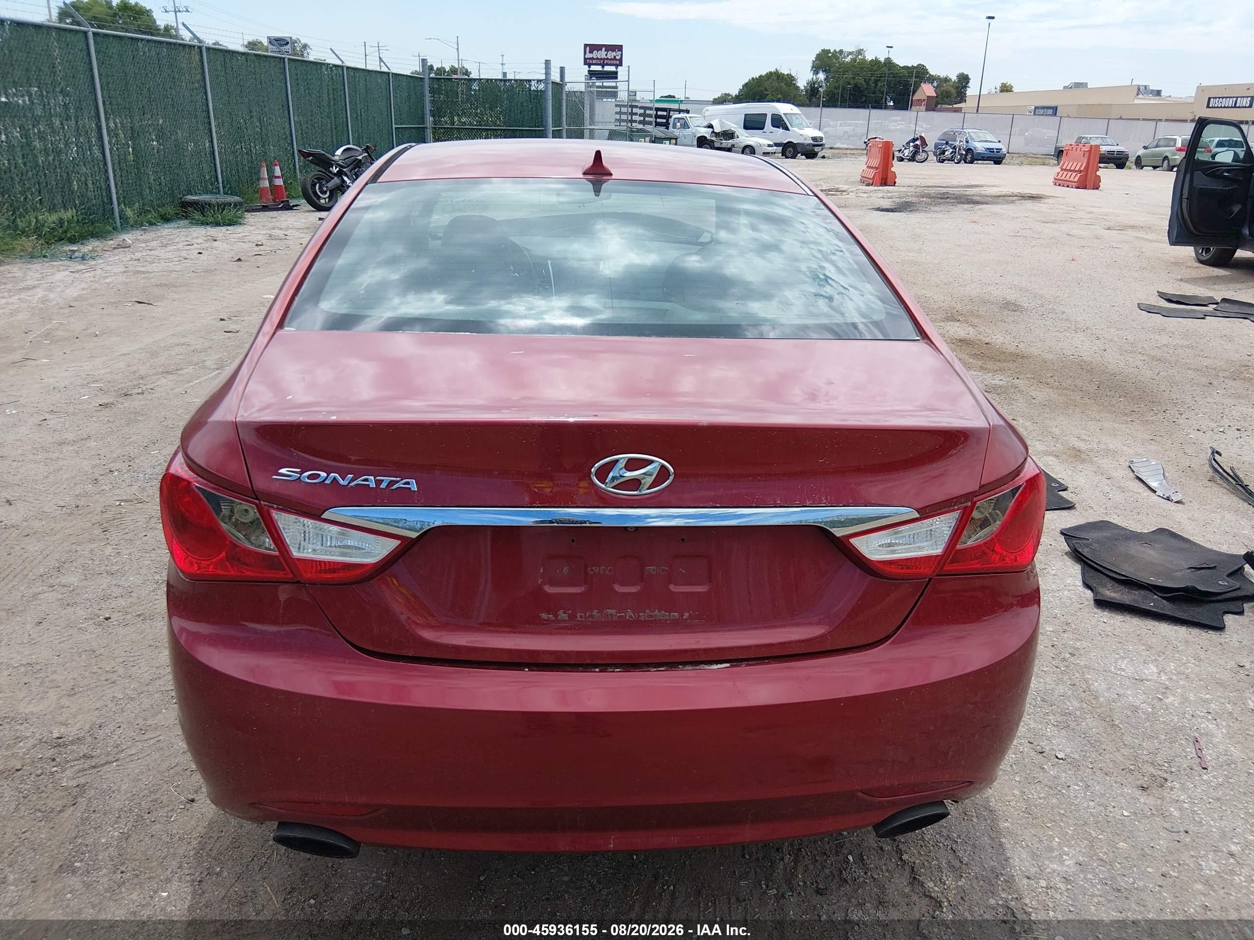 2013 Hyundai Sonata Se Red vin: 5NPEC4AC5DH730251