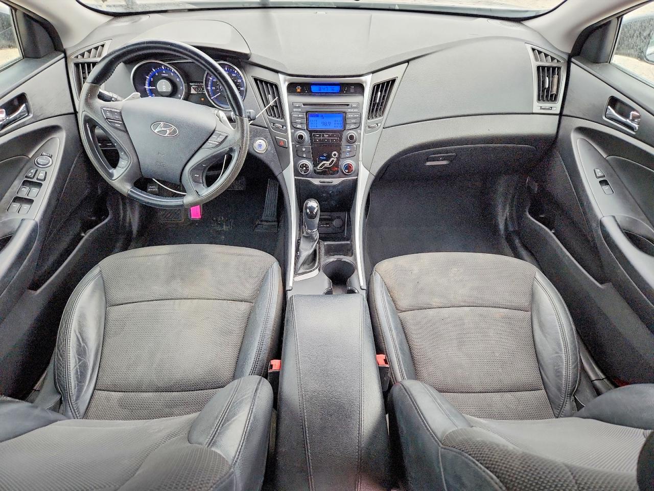 2013 Hyundai Sonata Se Black vin: 5NPEC4AC5DH741640