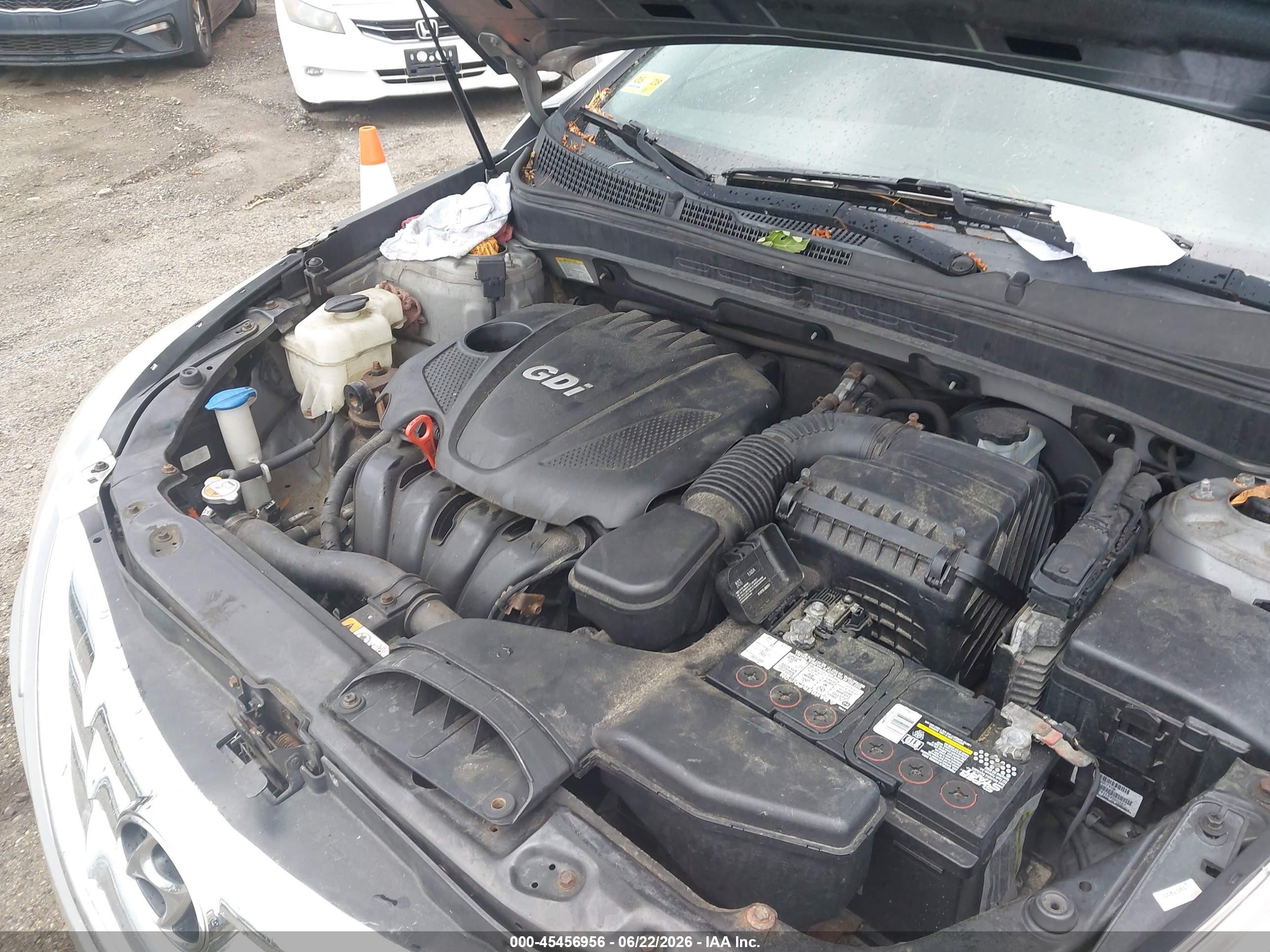 2013 Hyundai Sonata Se Silver vin: 5NPEC4AC5DH744974