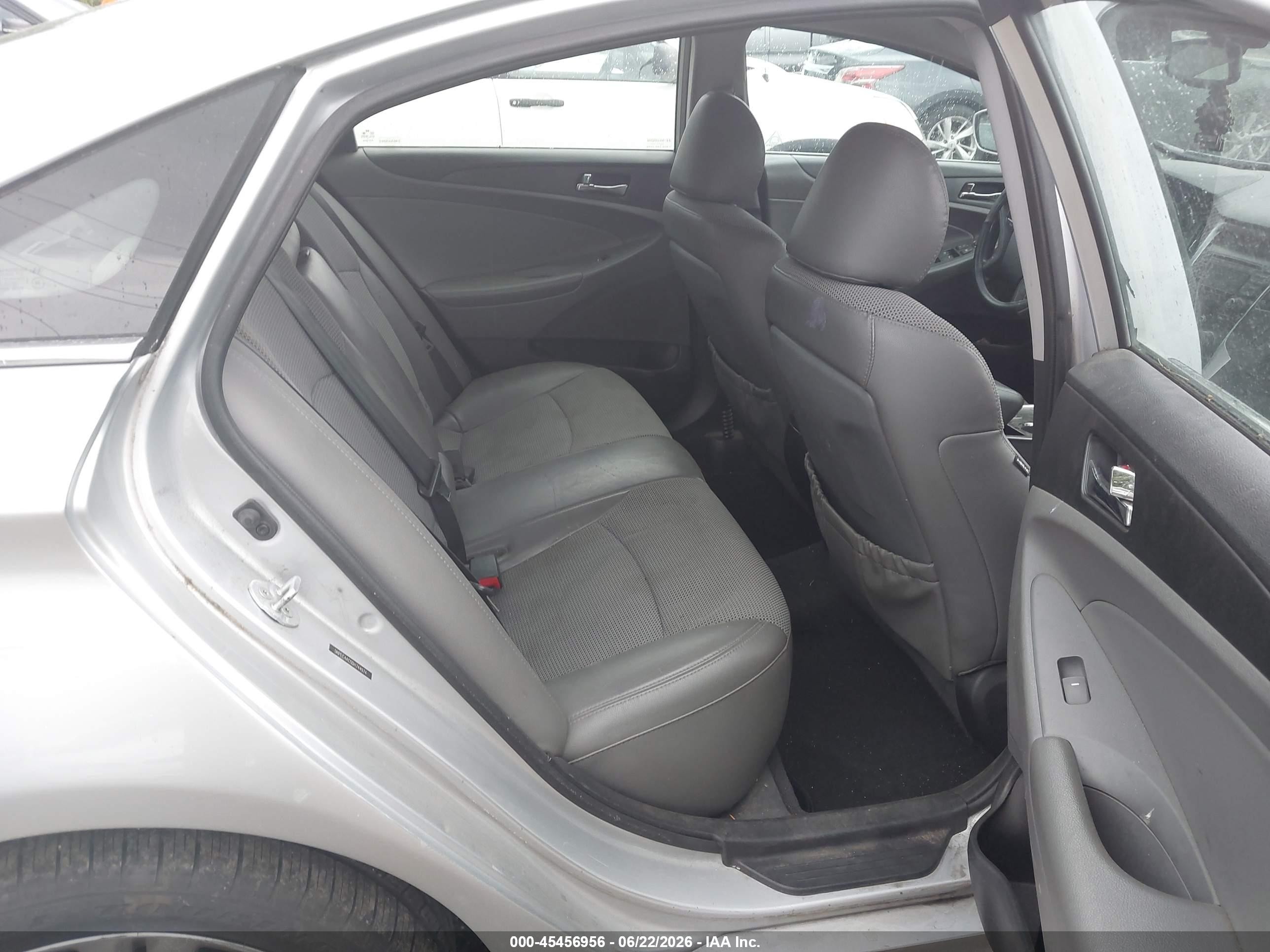 2013 Hyundai Sonata Se Silver vin: 5NPEC4AC5DH744974