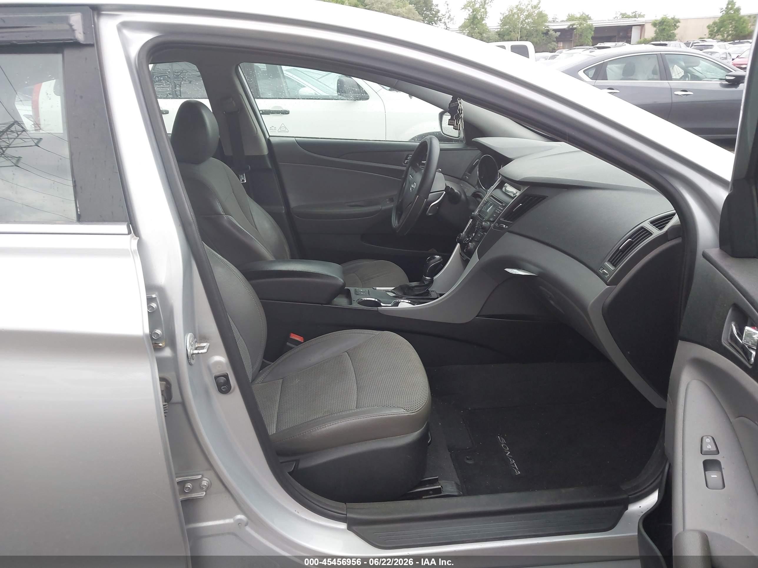 2013 Hyundai Sonata Se Silver vin: 5NPEC4AC5DH744974