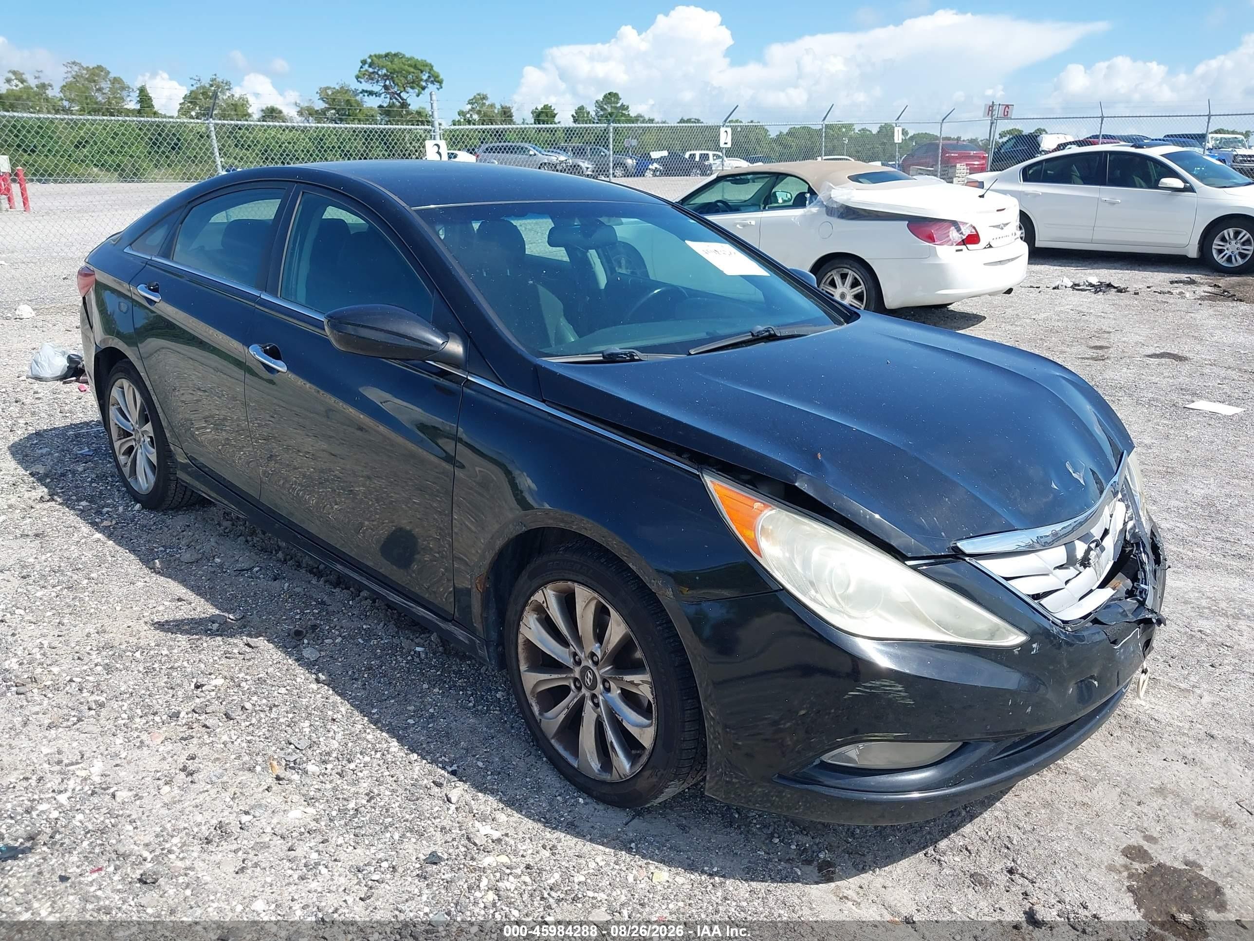 2013 Hyundai Sonata Se Black vin: 5NPEC4AC5DH774346