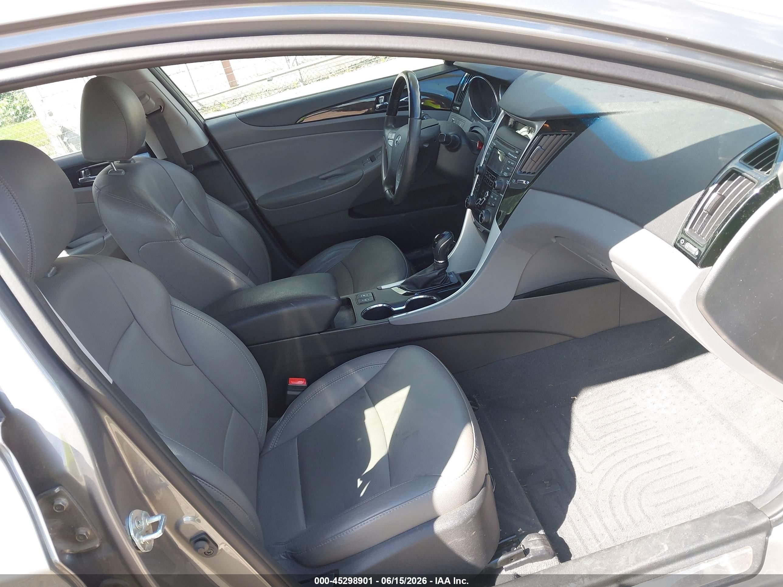 2013 Hyundai Sonata Limited Gray vin: 5NPEC4AC5DH786142