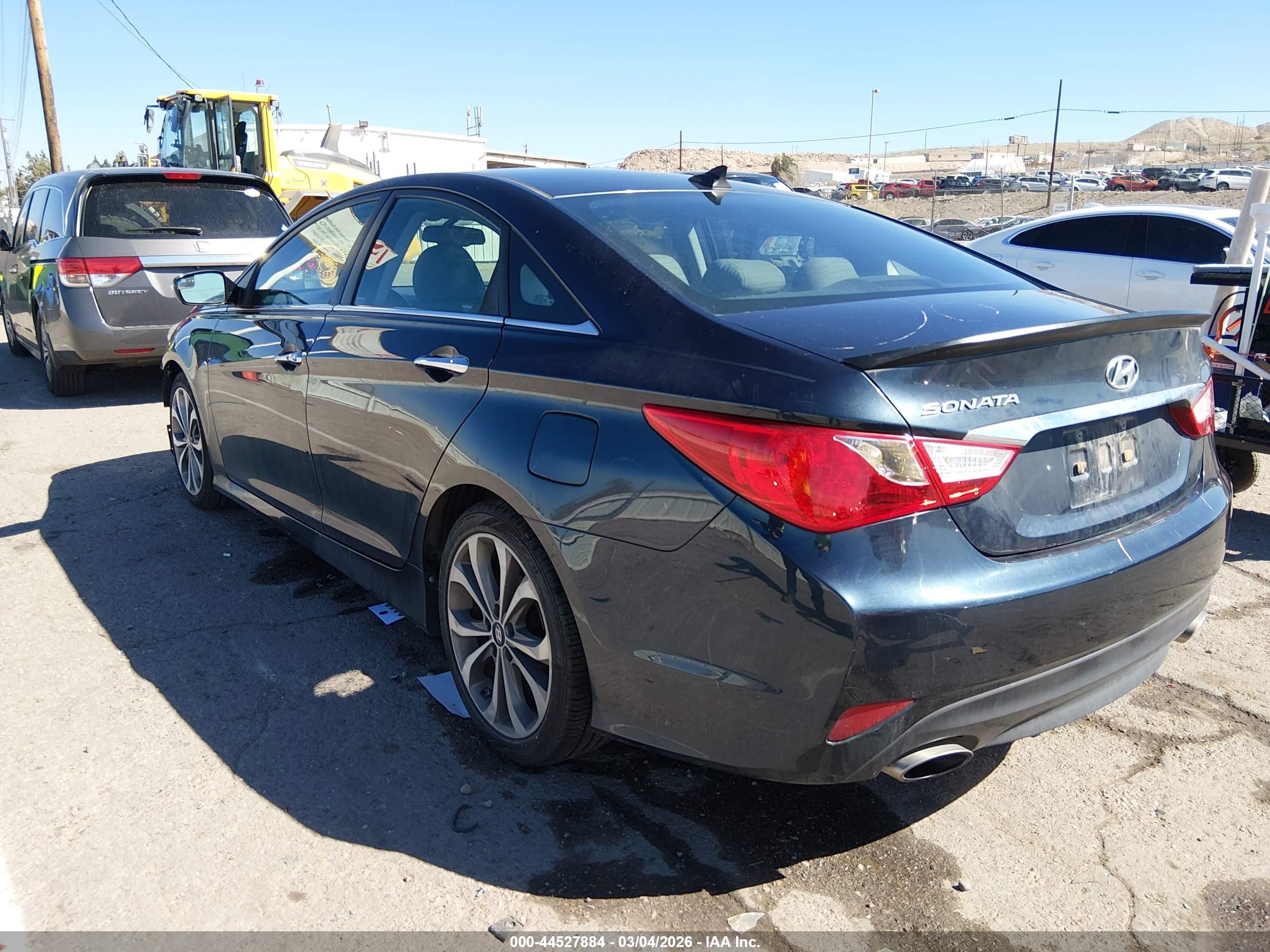 2014 Hyundai Sonata Se Dark Blue vin: 5NPEC4AC5EH825412