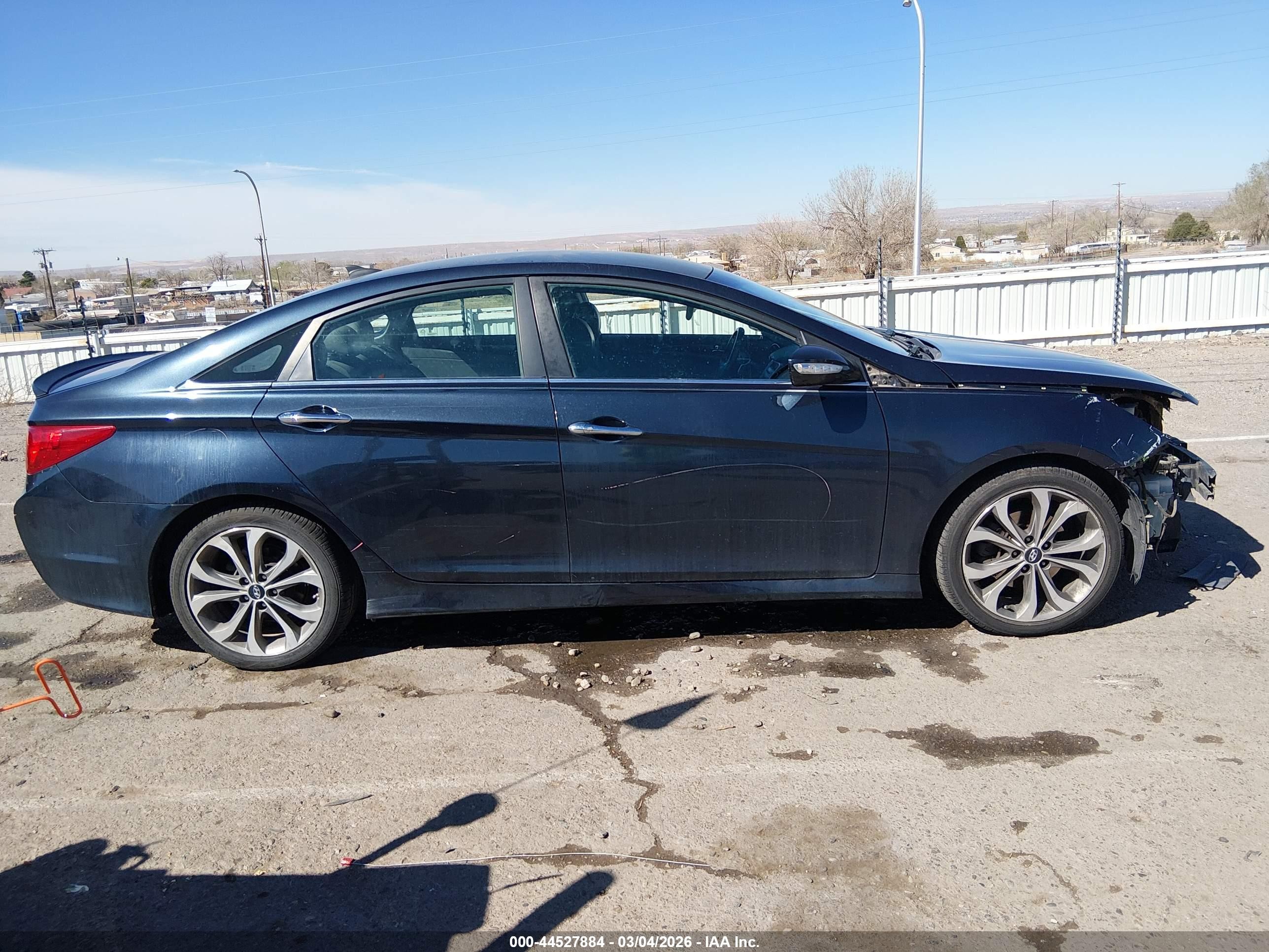 2014 Hyundai Sonata Se Dark Blue vin: 5NPEC4AC5EH825412