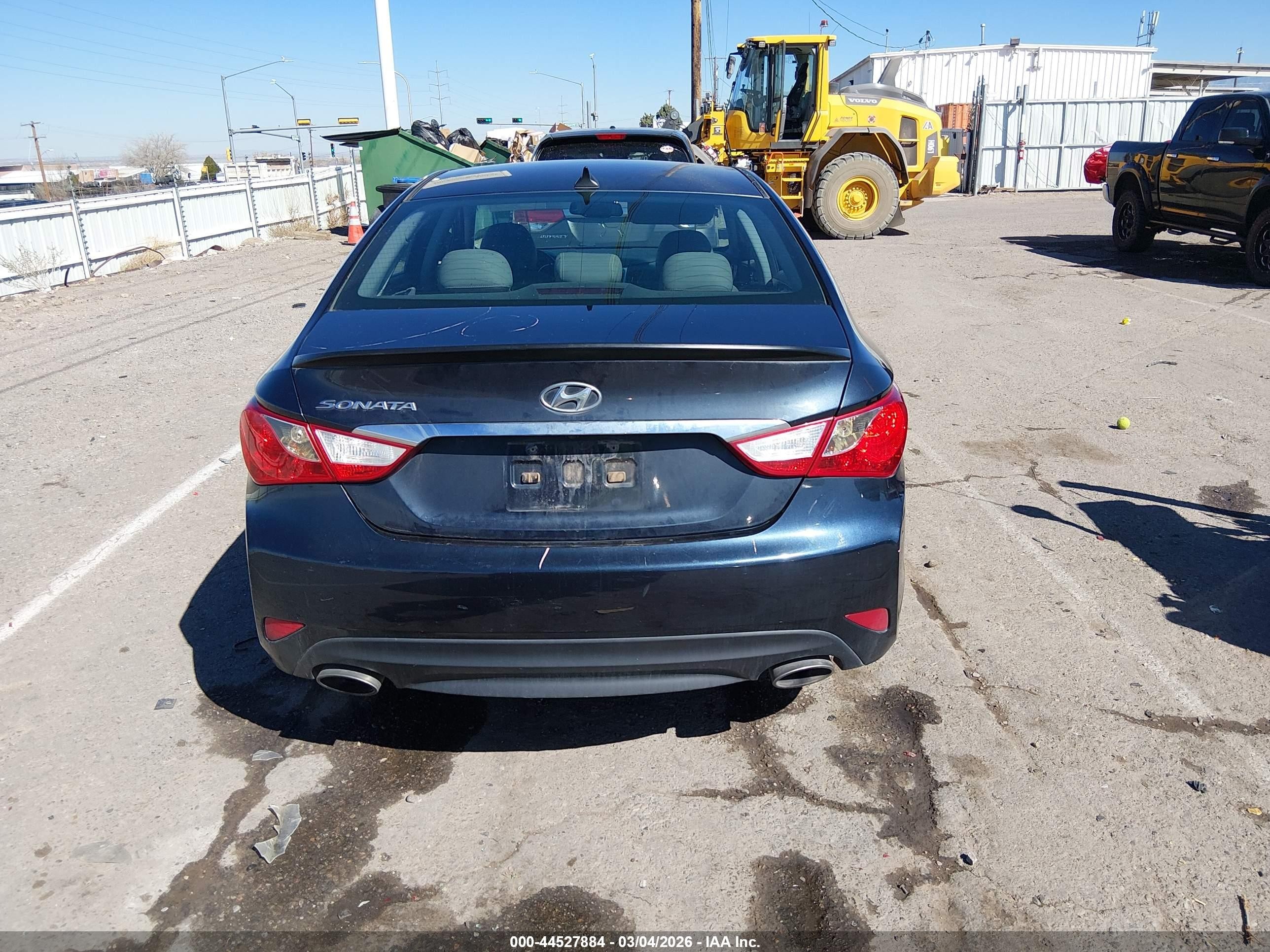 2014 Hyundai Sonata Se Dark Blue vin: 5NPEC4AC5EH825412