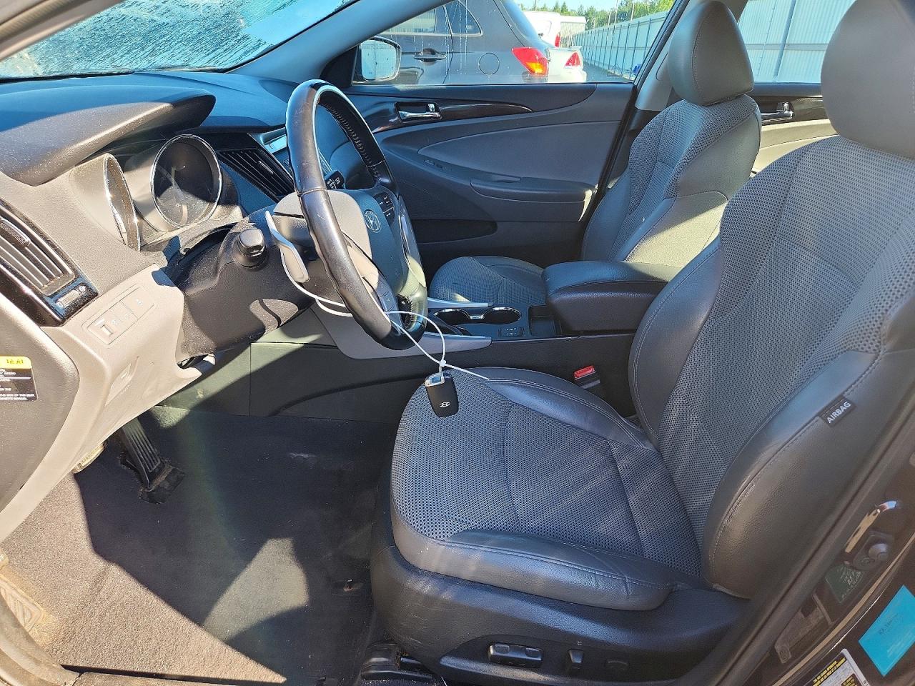 2014 Hyundai Sonata Se Gray vin: 5NPEC4AC5EH827225