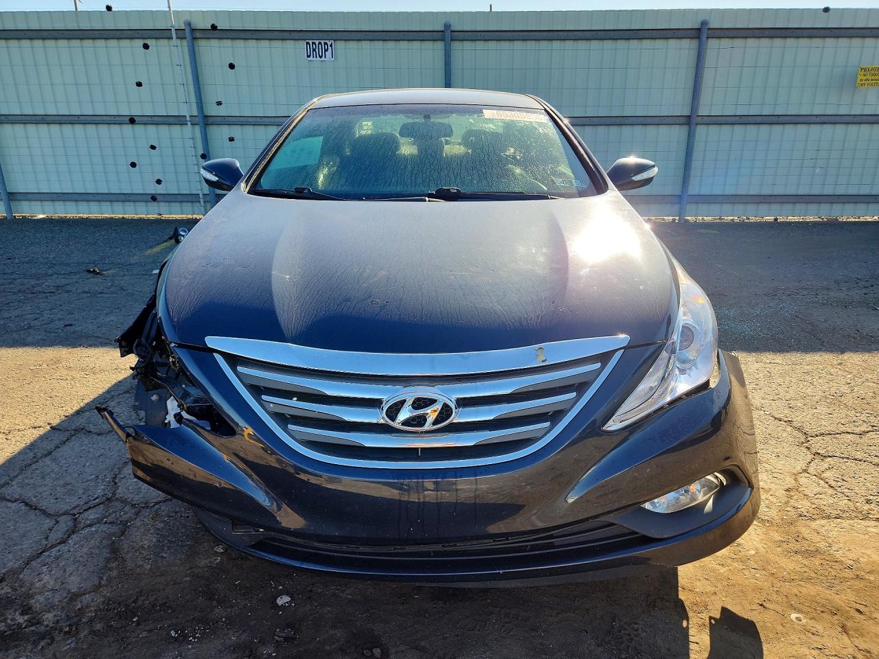2014 Hyundai Sonata Se Gray vin: 5NPEC4AC5EH827225