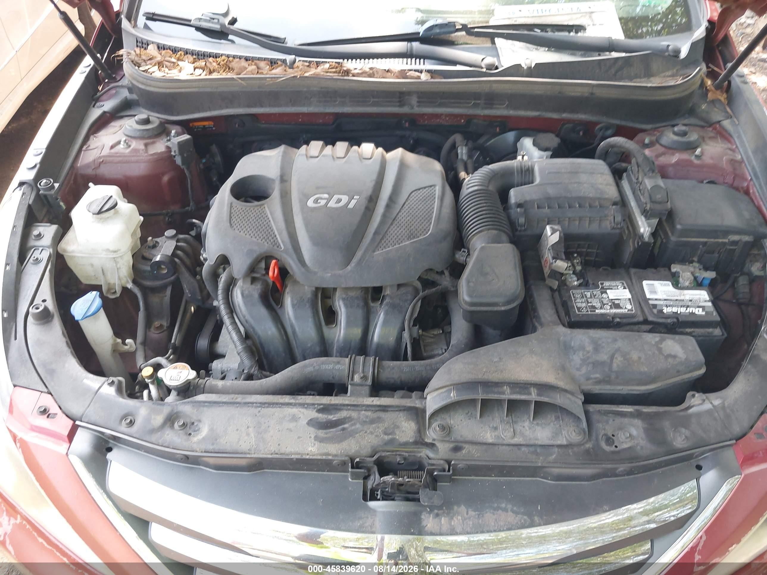2014 Hyundai Sonata Se Red vin: 5NPEC4AC5EH828049