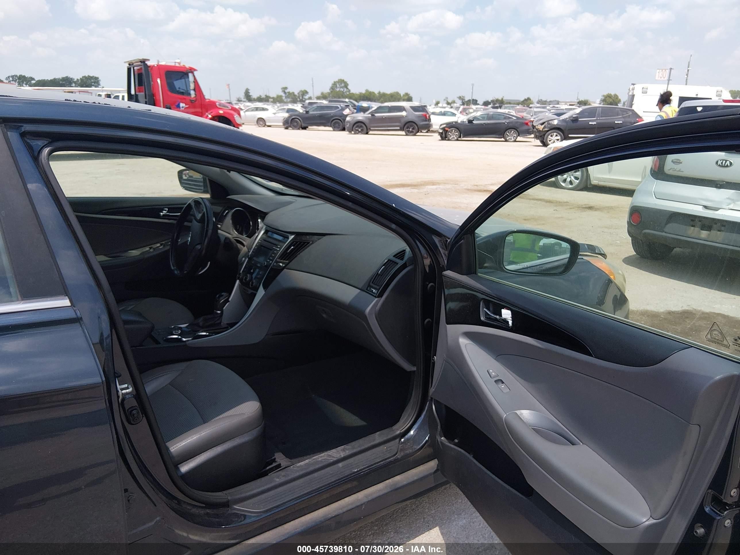 2014 Hyundai Sonata Se Dark Blue vin: 5NPEC4AC5EH848849