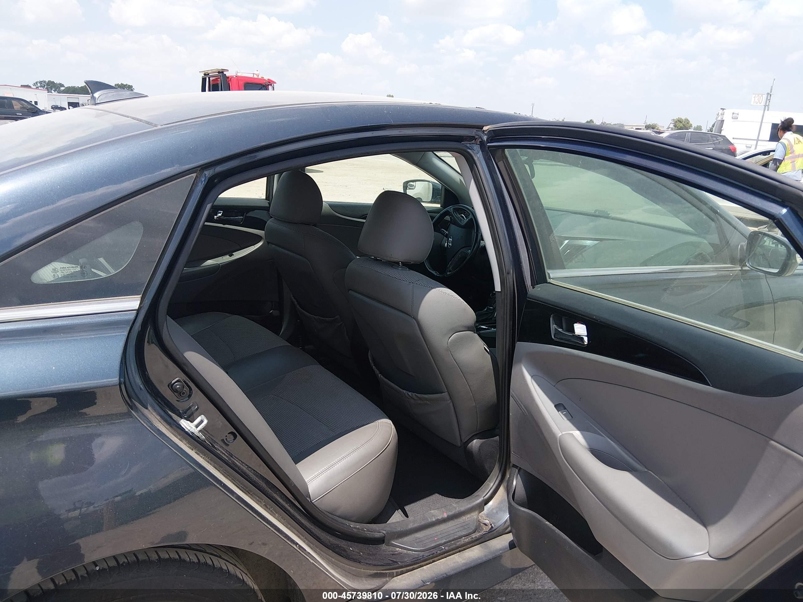 2014 Hyundai Sonata Se Dark Blue vin: 5NPEC4AC5EH848849