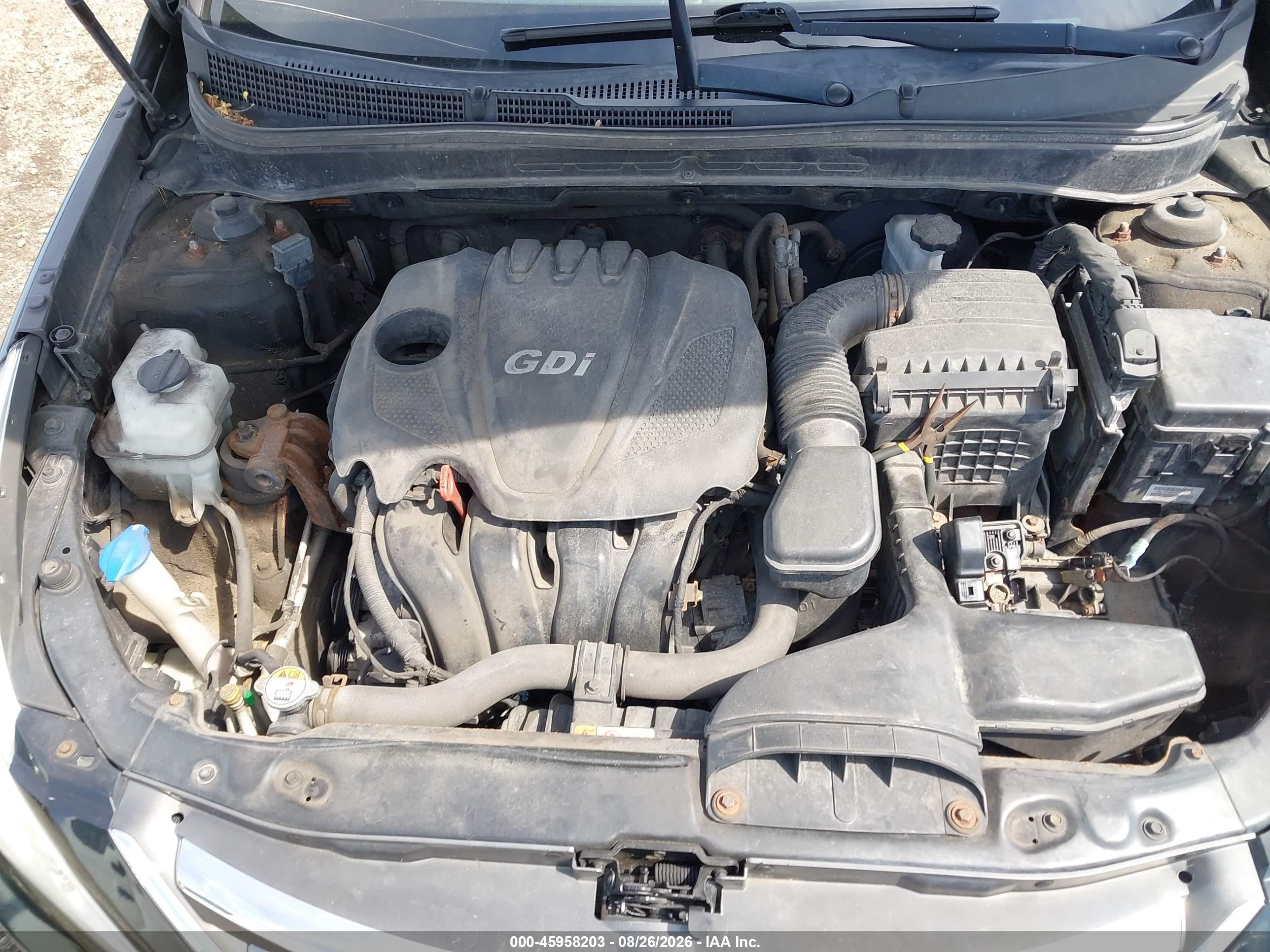 2014 Hyundai Sonata Se Черный vin: 5NPEC4AC5EH861195