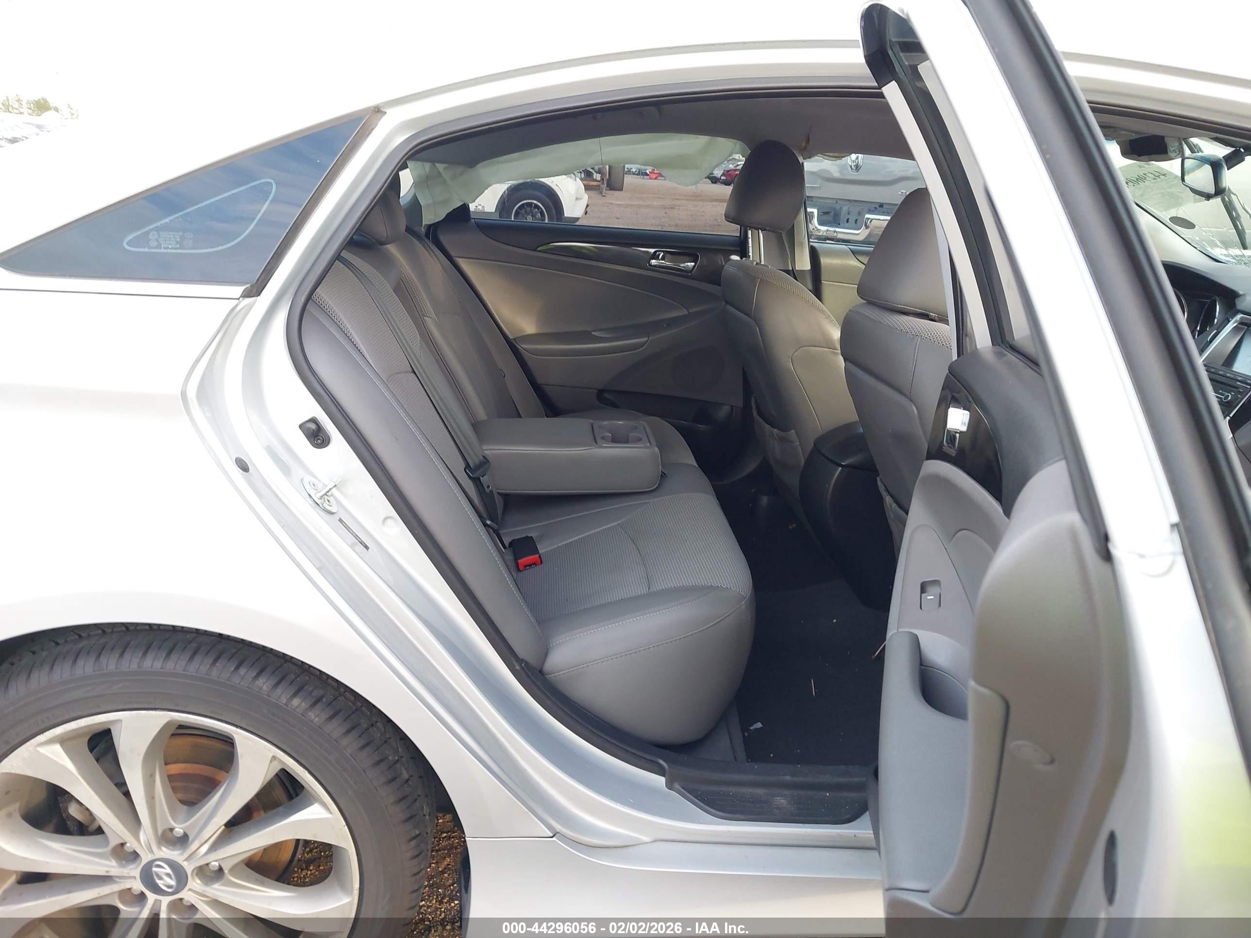 2014 Hyundai Sonata Se Silver vin: 5NPEC4AC5EH880782