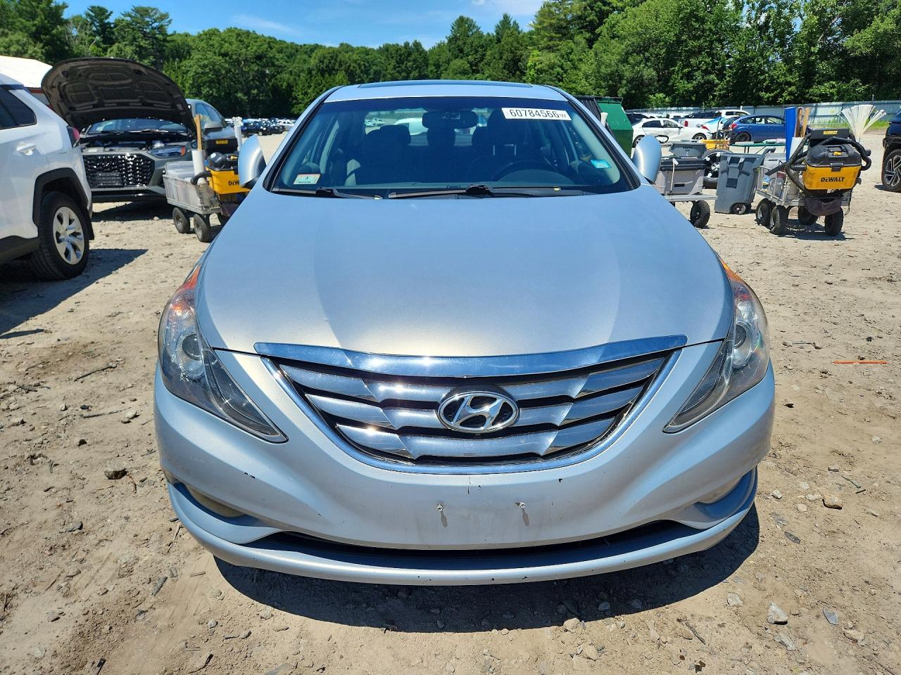 2011 Hyundai Sonata Limited Silver vin: 5NPEC4AC6BH013905