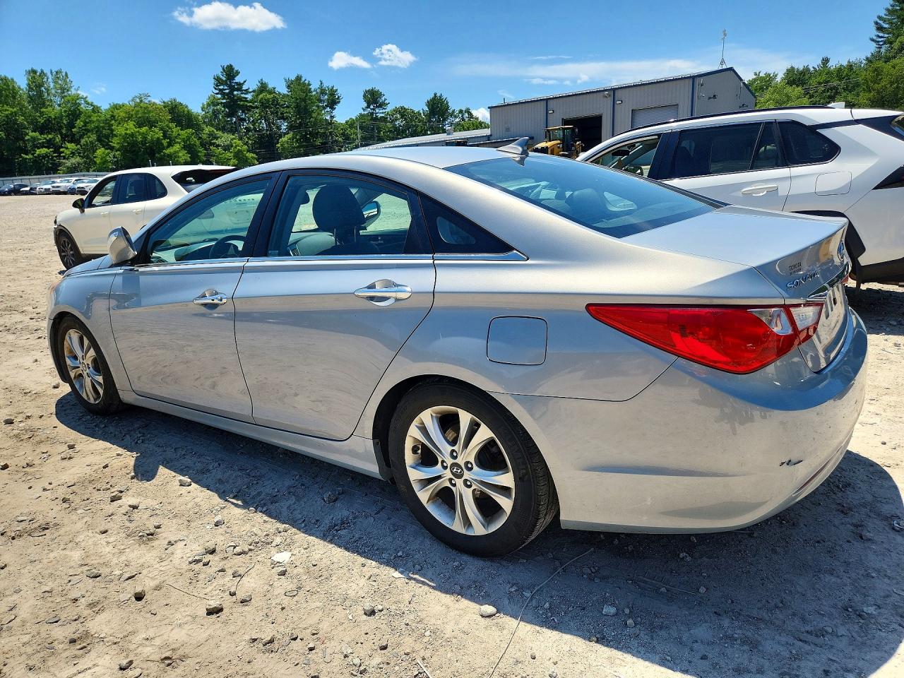 2011 Hyundai Sonata Limited Silver vin: 5NPEC4AC6BH013905