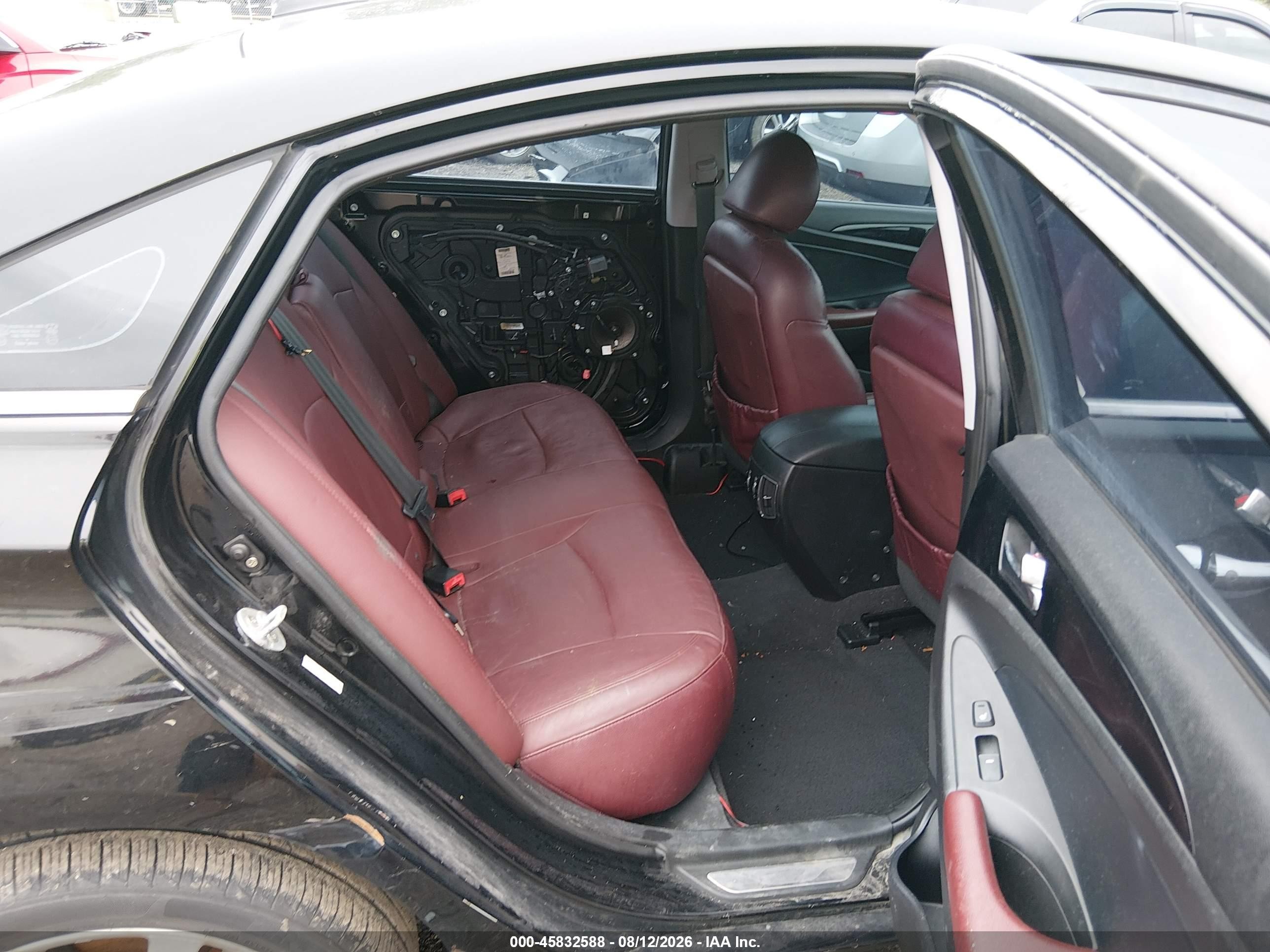 2011 Hyundai Sonata Limited Black vin: 5NPEC4AC6BH043552