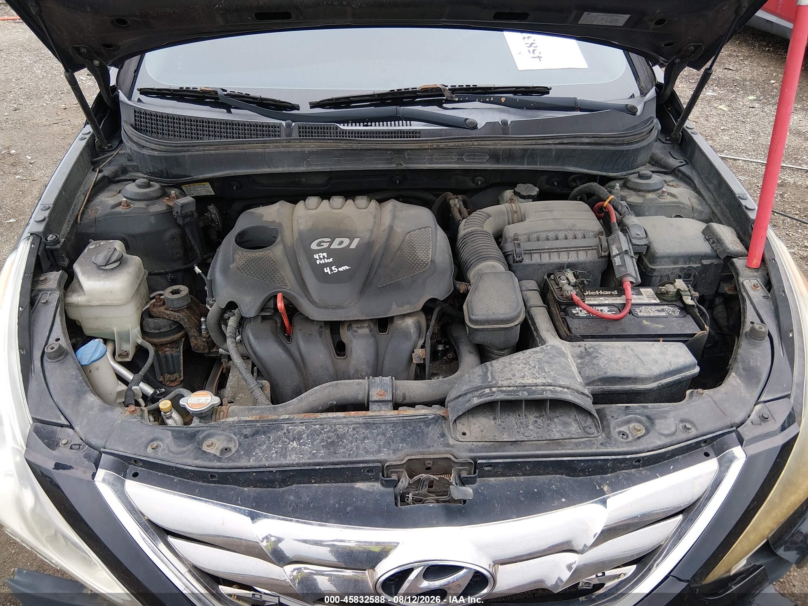 2011 Hyundai Sonata Limited Black vin: 5NPEC4AC6BH043552