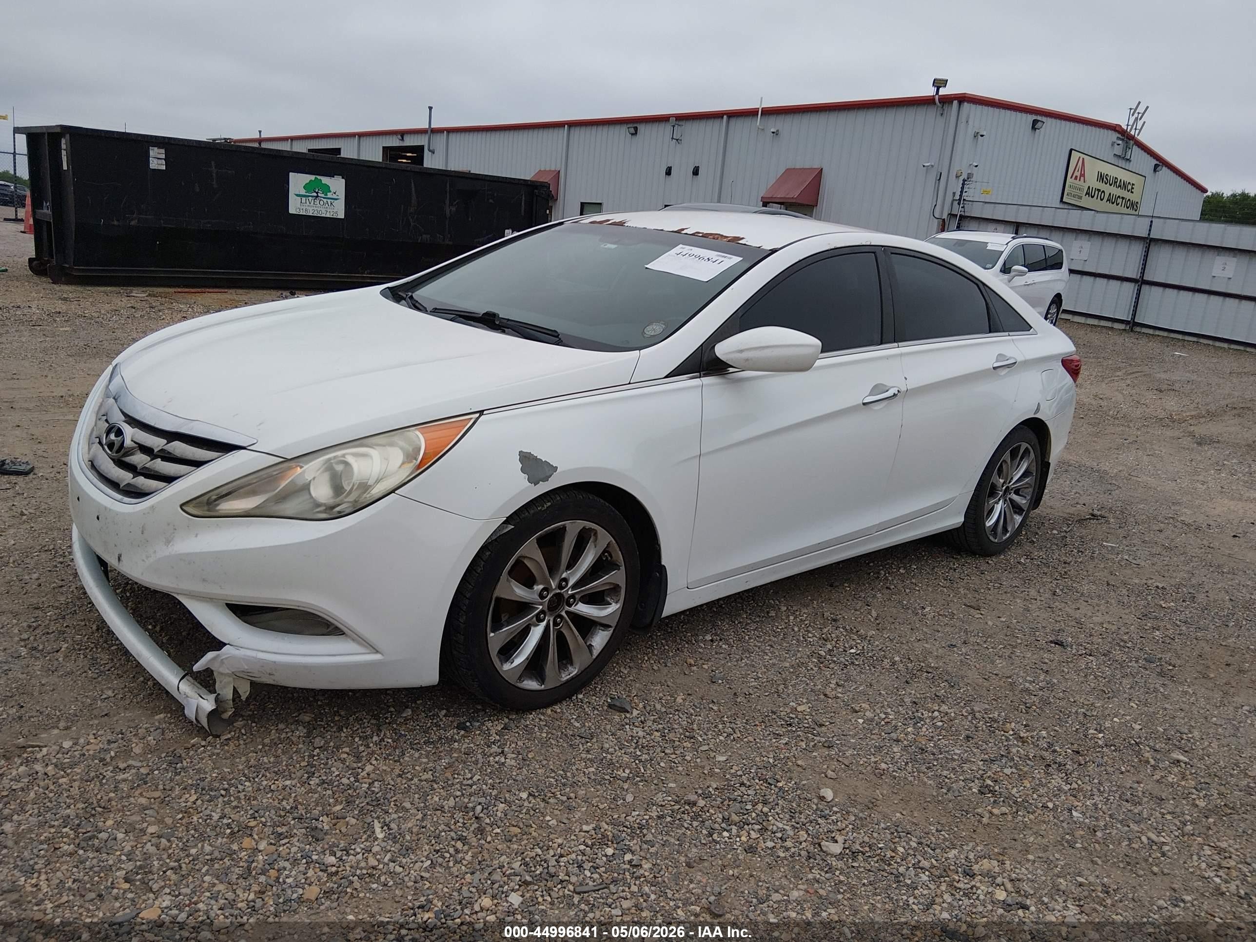 2011 Hyundai Sonata Se White vin: 5NPEC4AC6BH079726