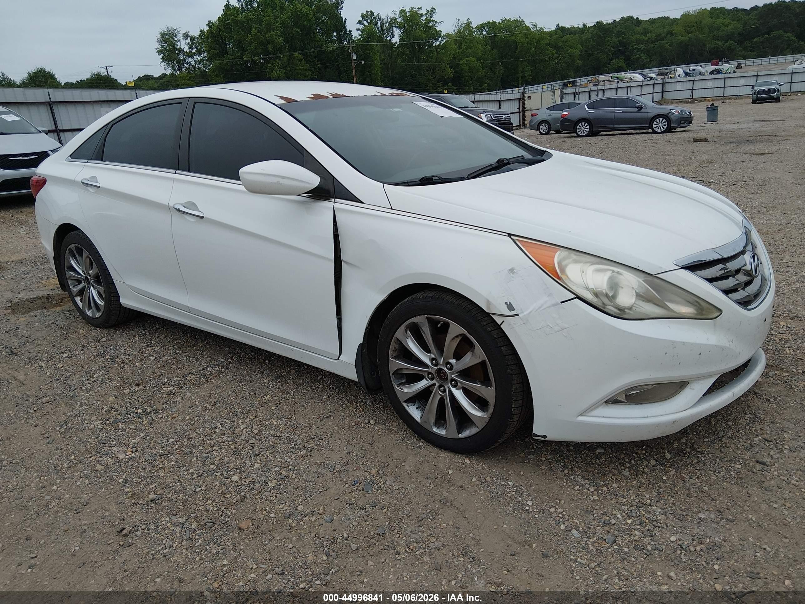 2011 Hyundai Sonata Se White vin: 5NPEC4AC6BH079726