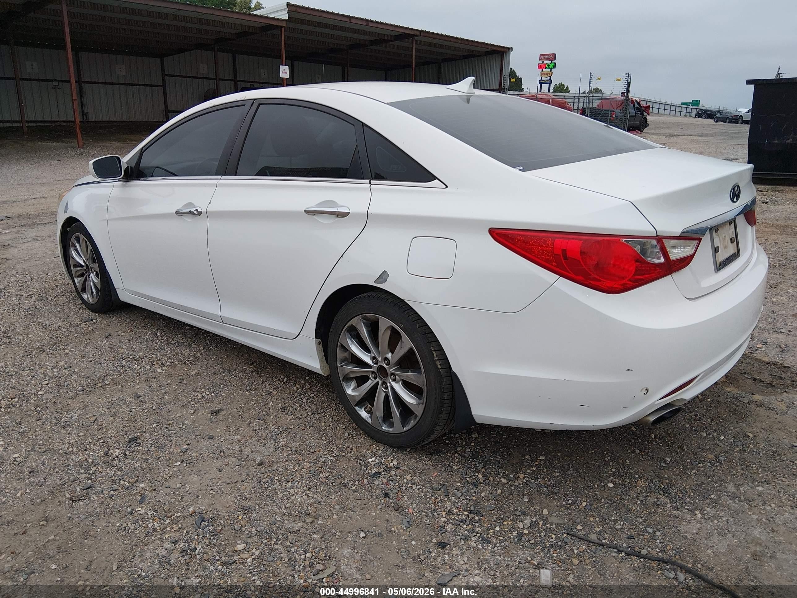 2011 Hyundai Sonata Se White vin: 5NPEC4AC6BH079726
