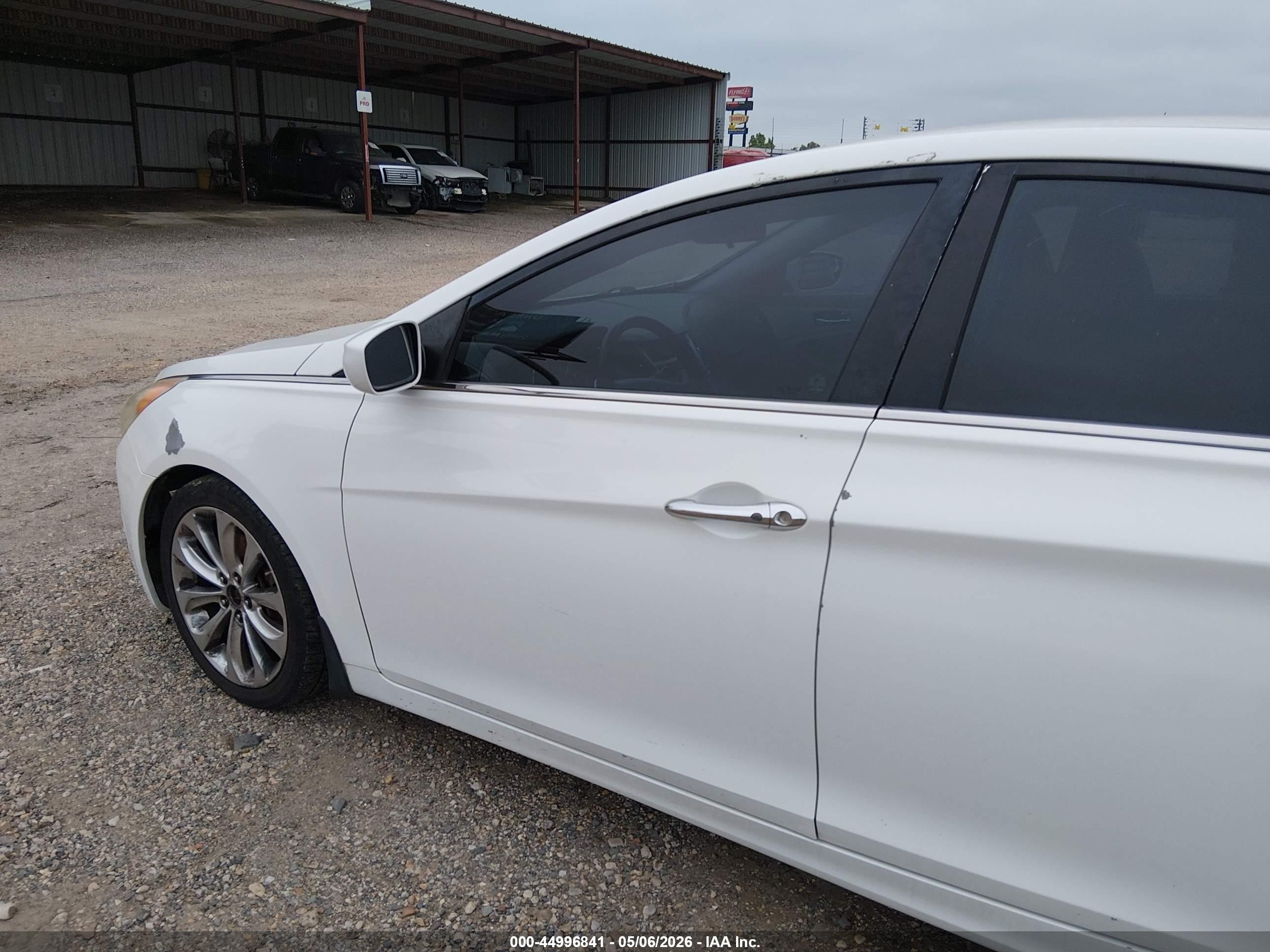 2011 Hyundai Sonata Se White vin: 5NPEC4AC6BH079726