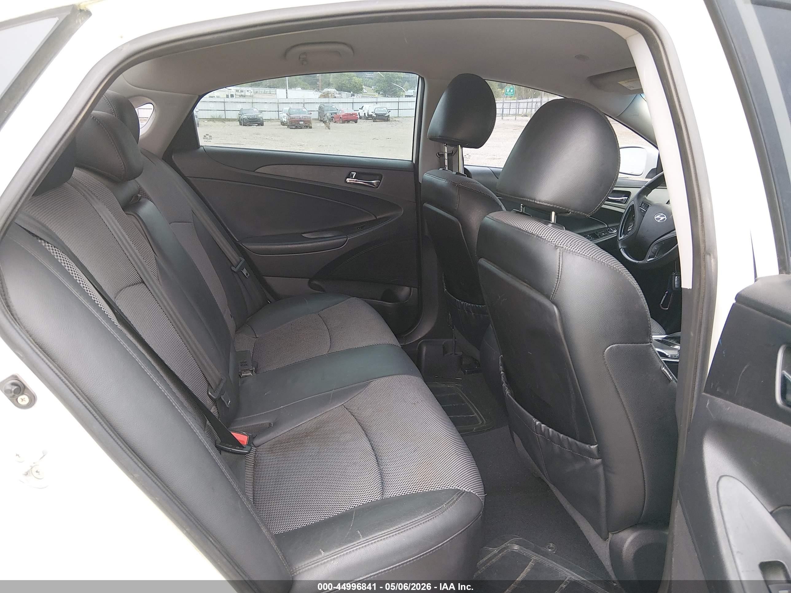2011 Hyundai Sonata Se White vin: 5NPEC4AC6BH079726