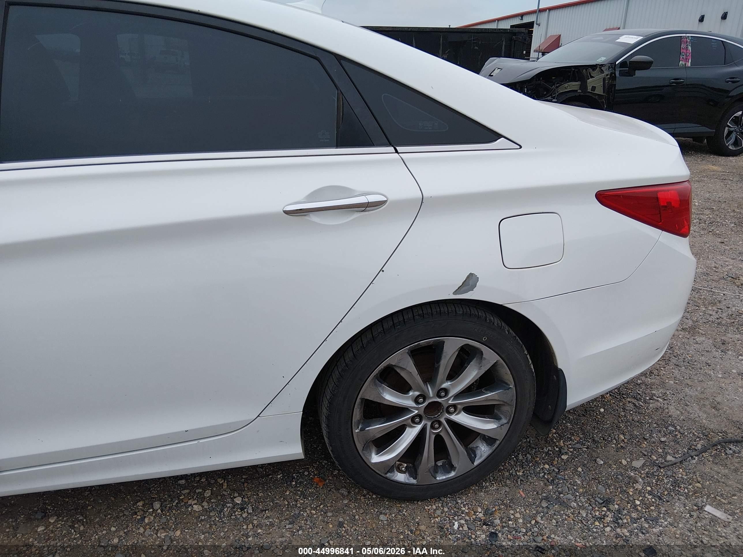 2011 Hyundai Sonata Se White vin: 5NPEC4AC6BH079726