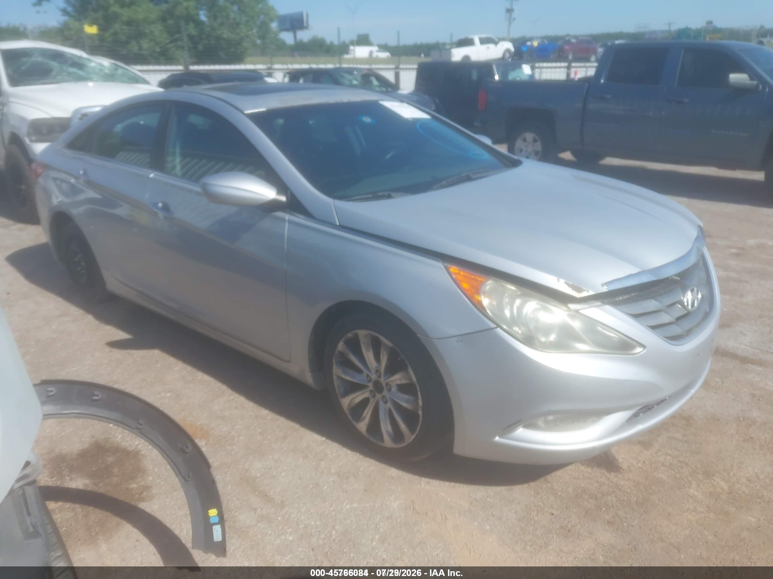 2011 Hyundai Sonata Se Серебряный vin: 5NPEC4AC6BH080844