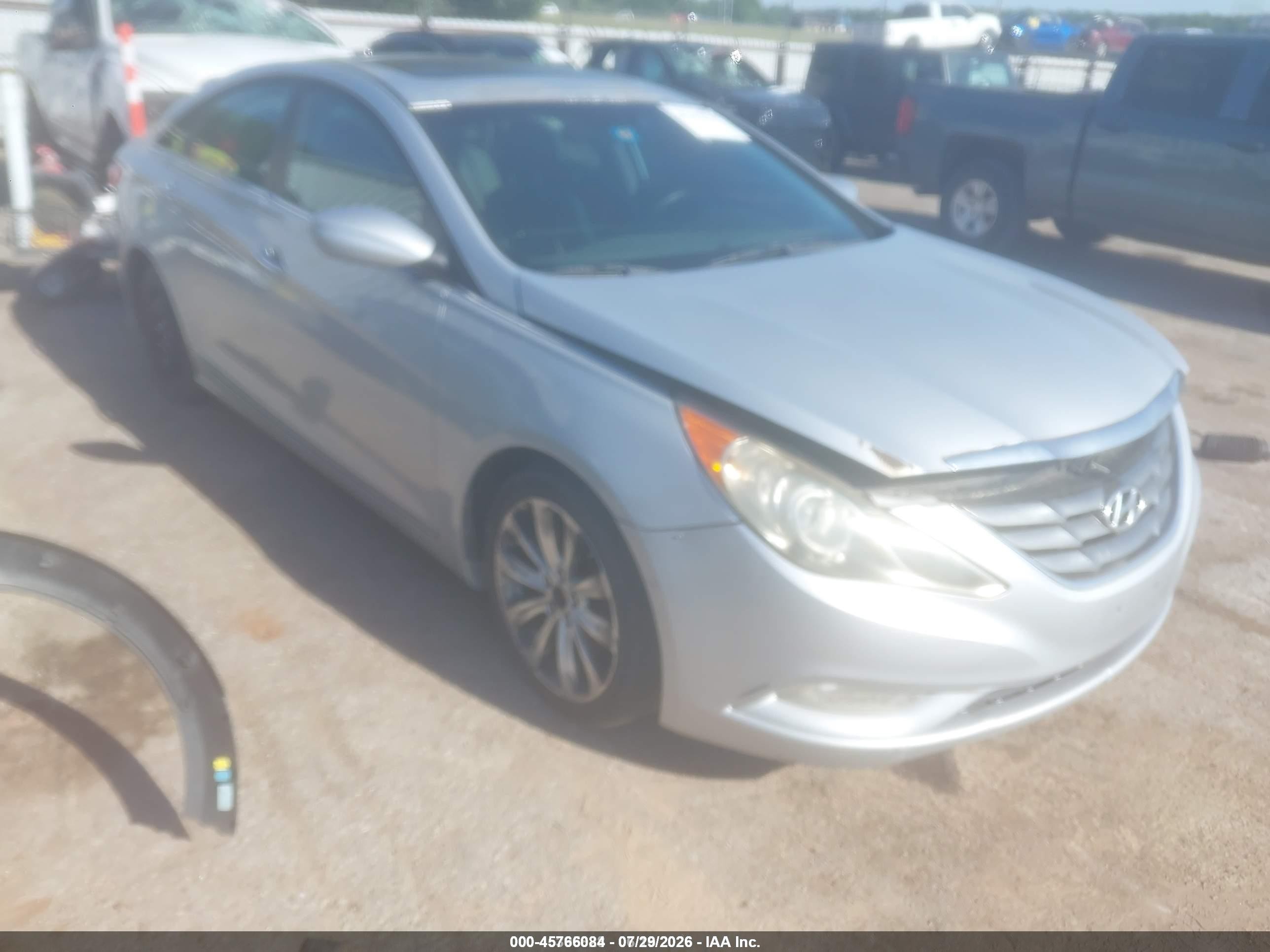 2011 Hyundai Sonata Se Серебряный vin: 5NPEC4AC6BH080844
