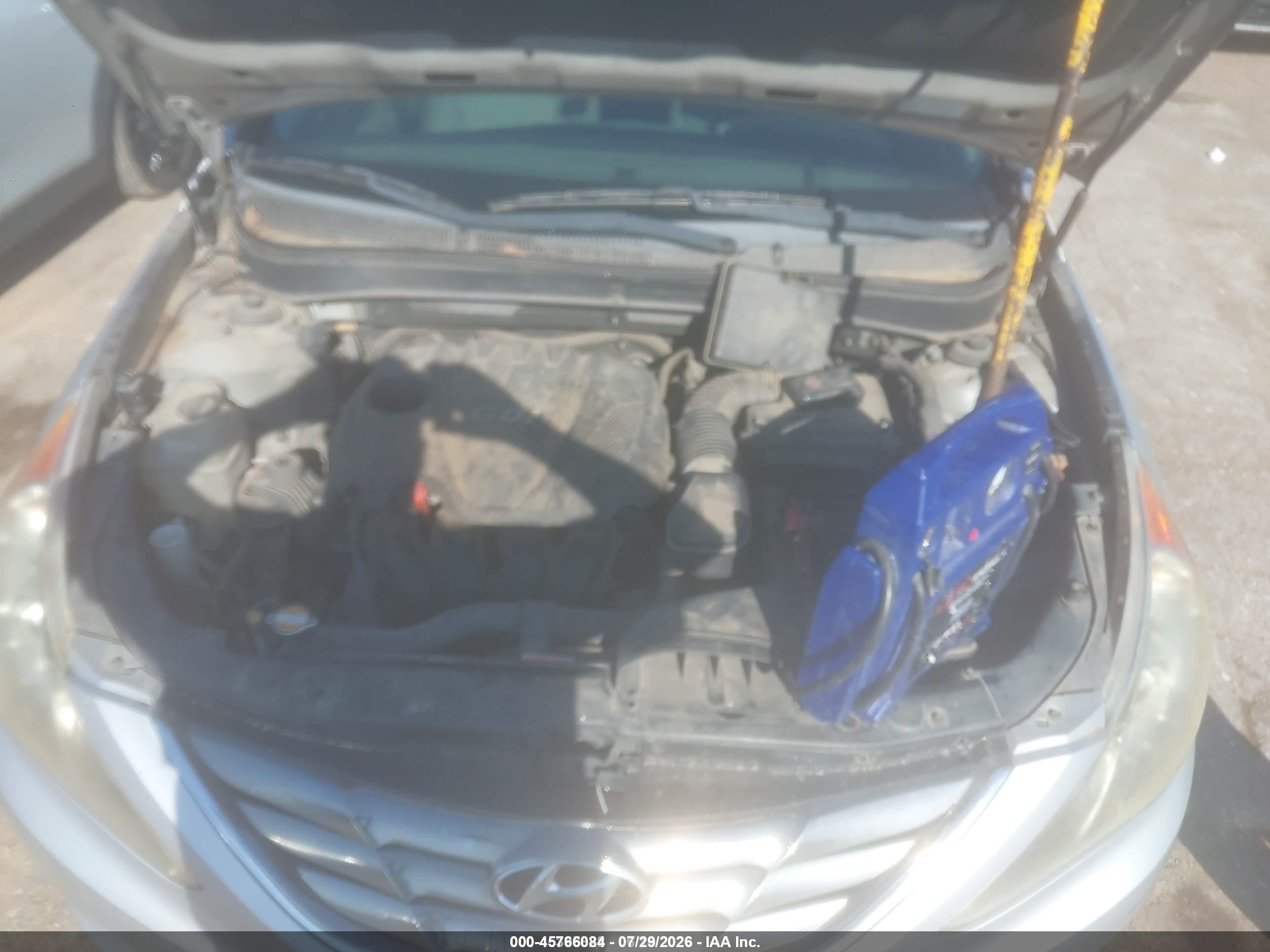 2011 Hyundai Sonata Se Серебряный vin: 5NPEC4AC6BH080844