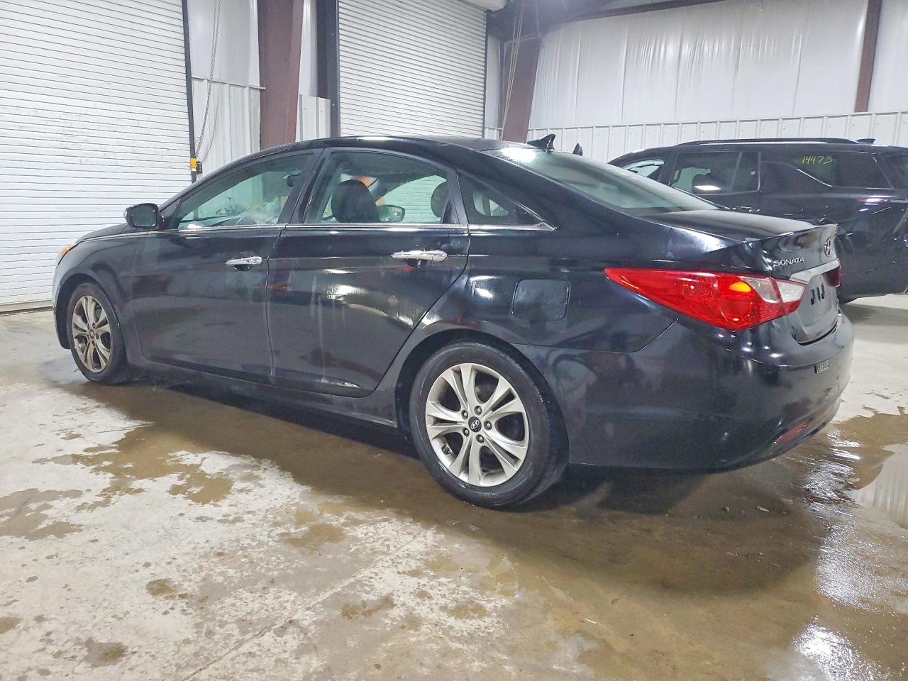 2011 Hyundai Sonata Limited Черный vin: 5NPEC4AC6BH084294