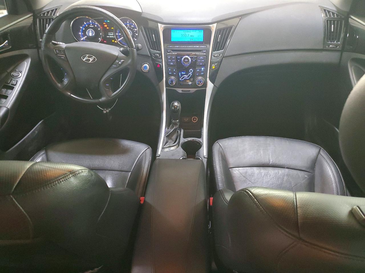 2011 Hyundai Sonata Limited Черный vin: 5NPEC4AC6BH084294