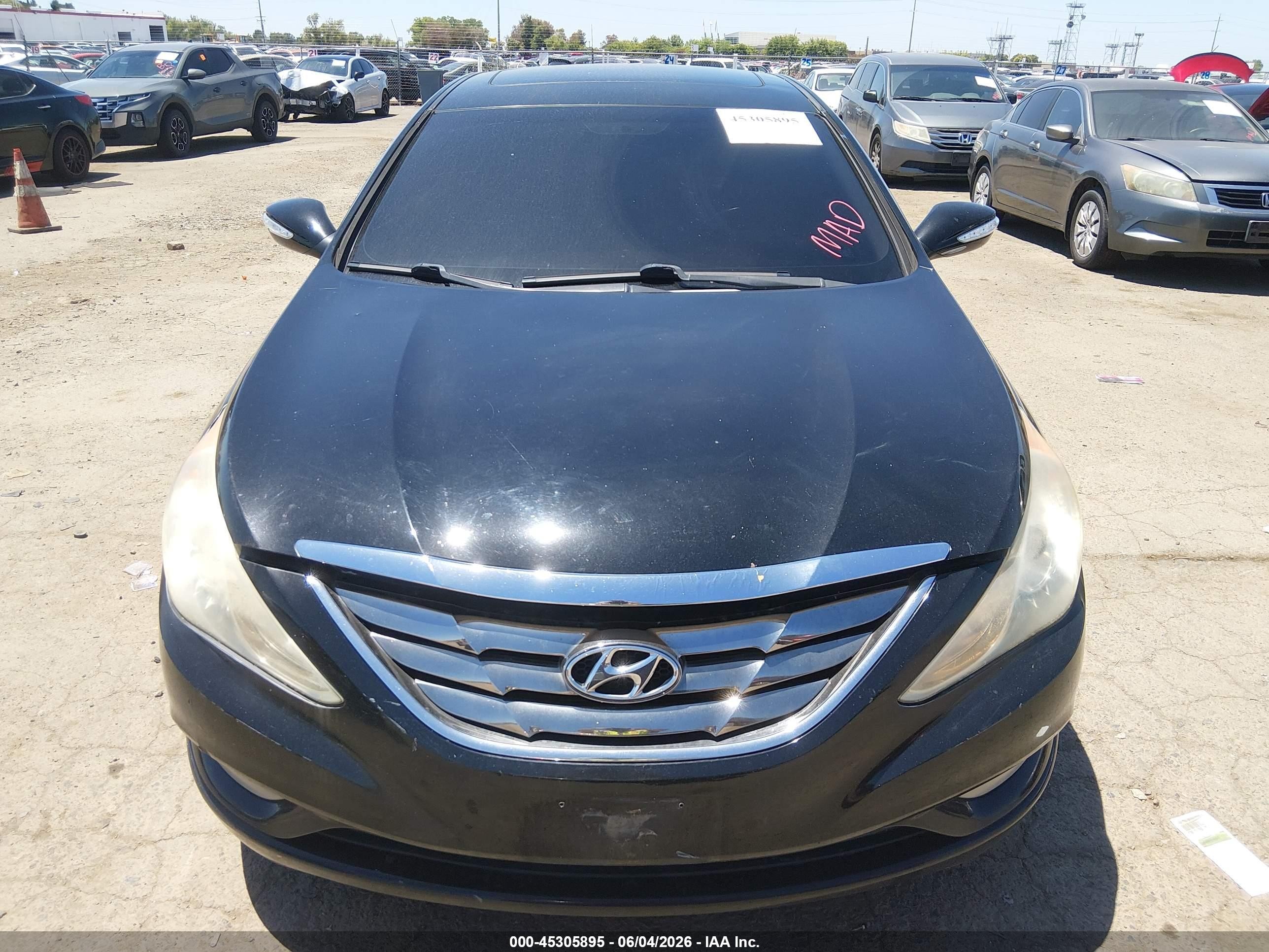 2011 Hyundai Sonata Limited Black vin: 5NPEC4AC6BH103118