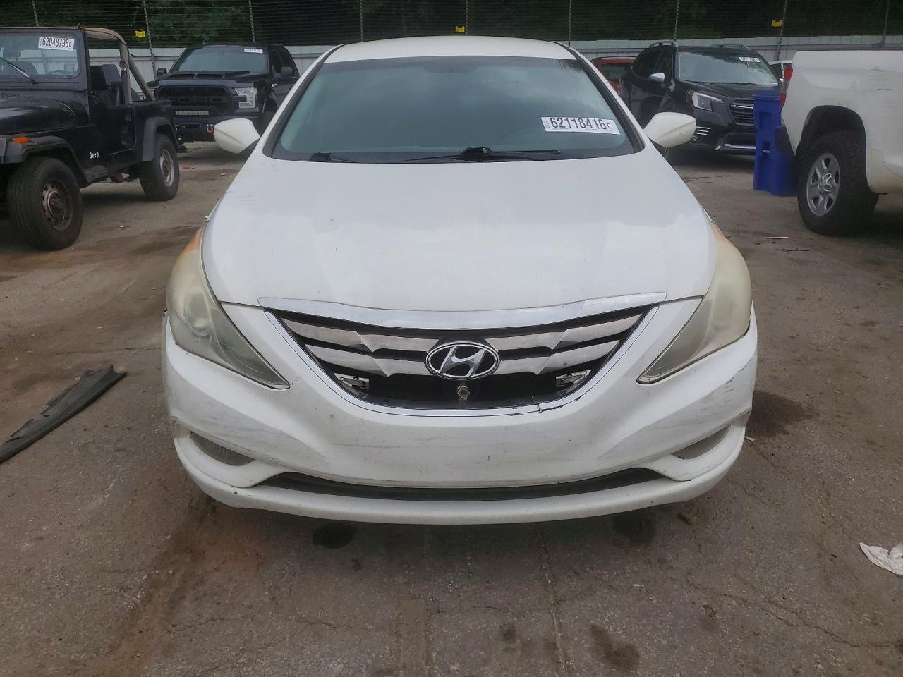 2011 Hyundai Sonata Se White vin: 5NPEC4AC6BH105399