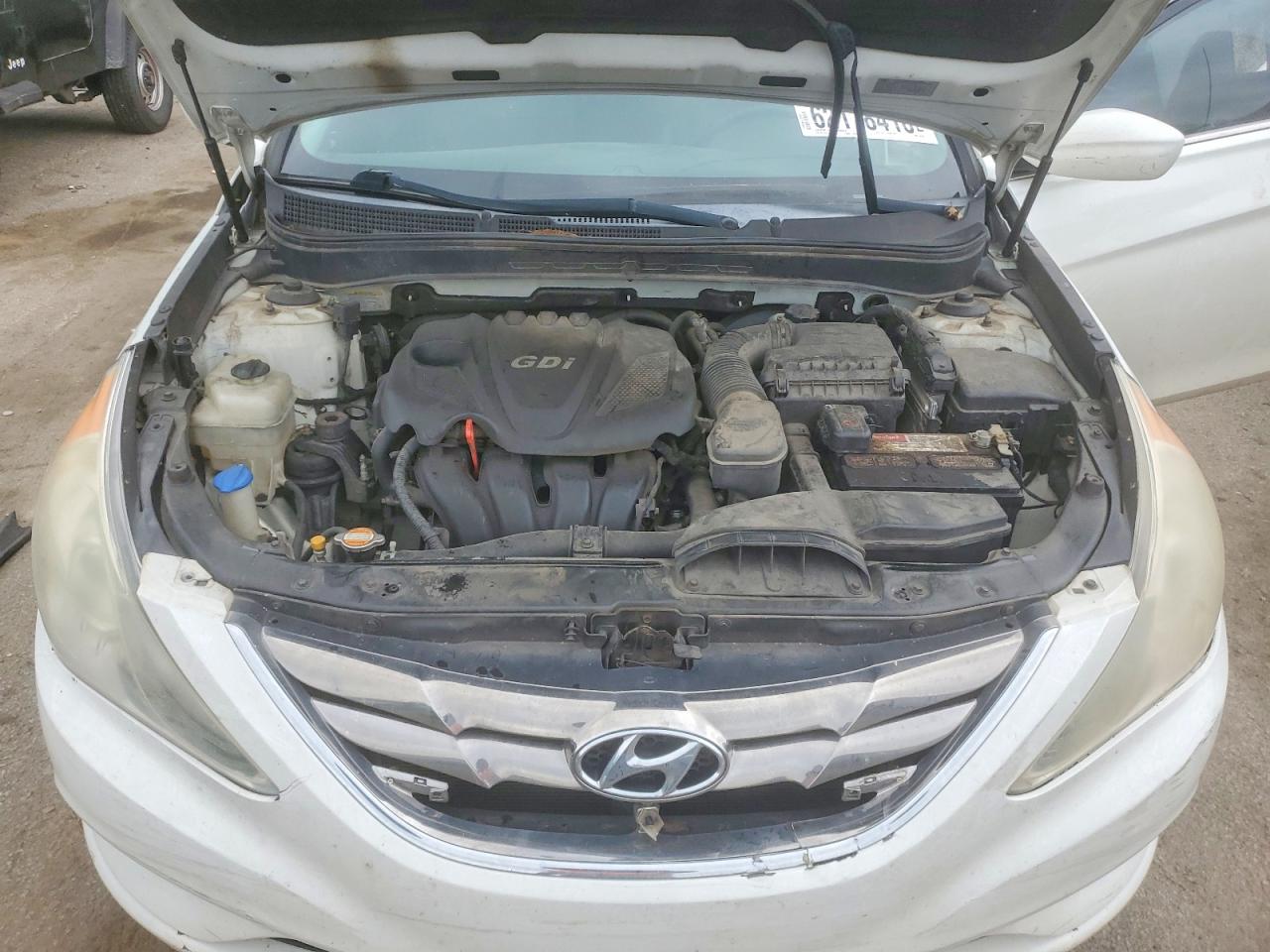2011 Hyundai Sonata Se White vin: 5NPEC4AC6BH105399