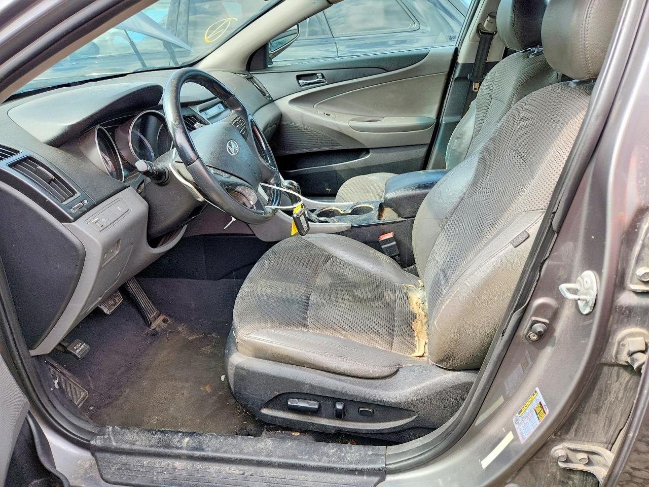 2011 Hyundai Sonata Se Gray vin: 5NPEC4AC6BH107413