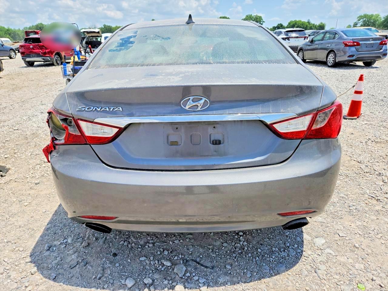 2011 Hyundai Sonata Se Gray vin: 5NPEC4AC6BH107413