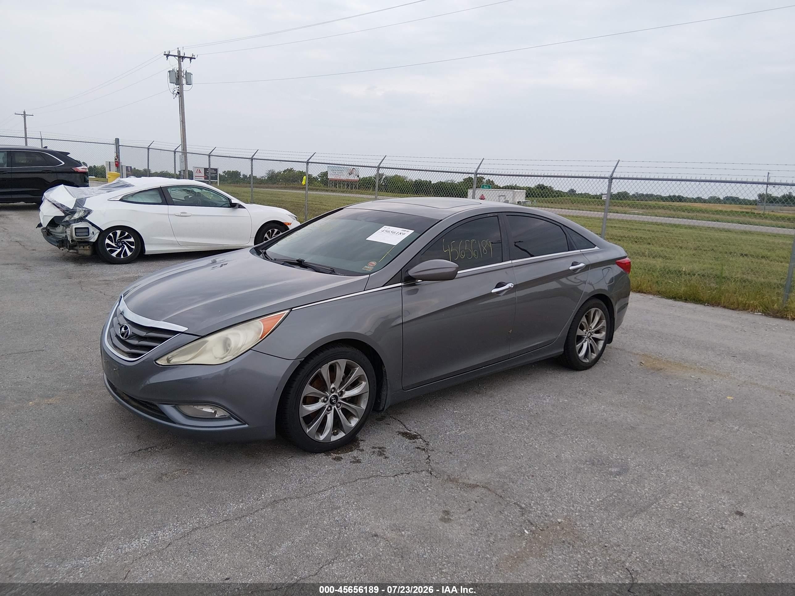 2011 Hyundai Sonata Se Серый vin: 5NPEC4AC6BH109789