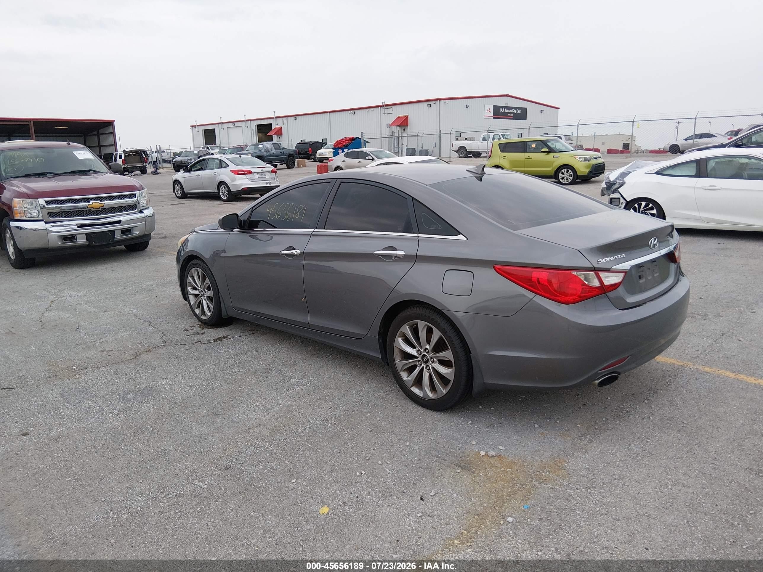 2011 Hyundai Sonata Se Серый vin: 5NPEC4AC6BH109789