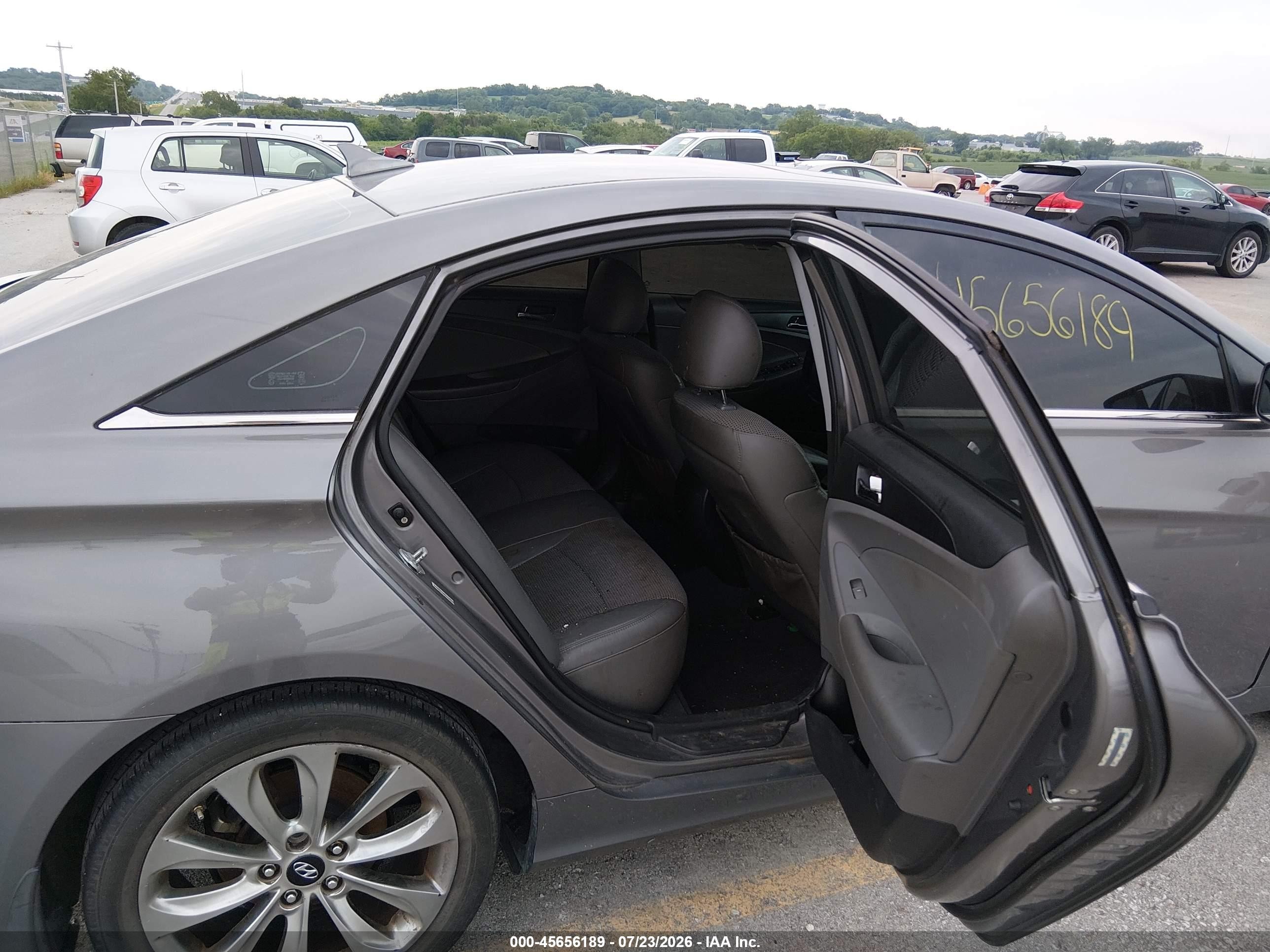2011 Hyundai Sonata Se Серый vin: 5NPEC4AC6BH109789