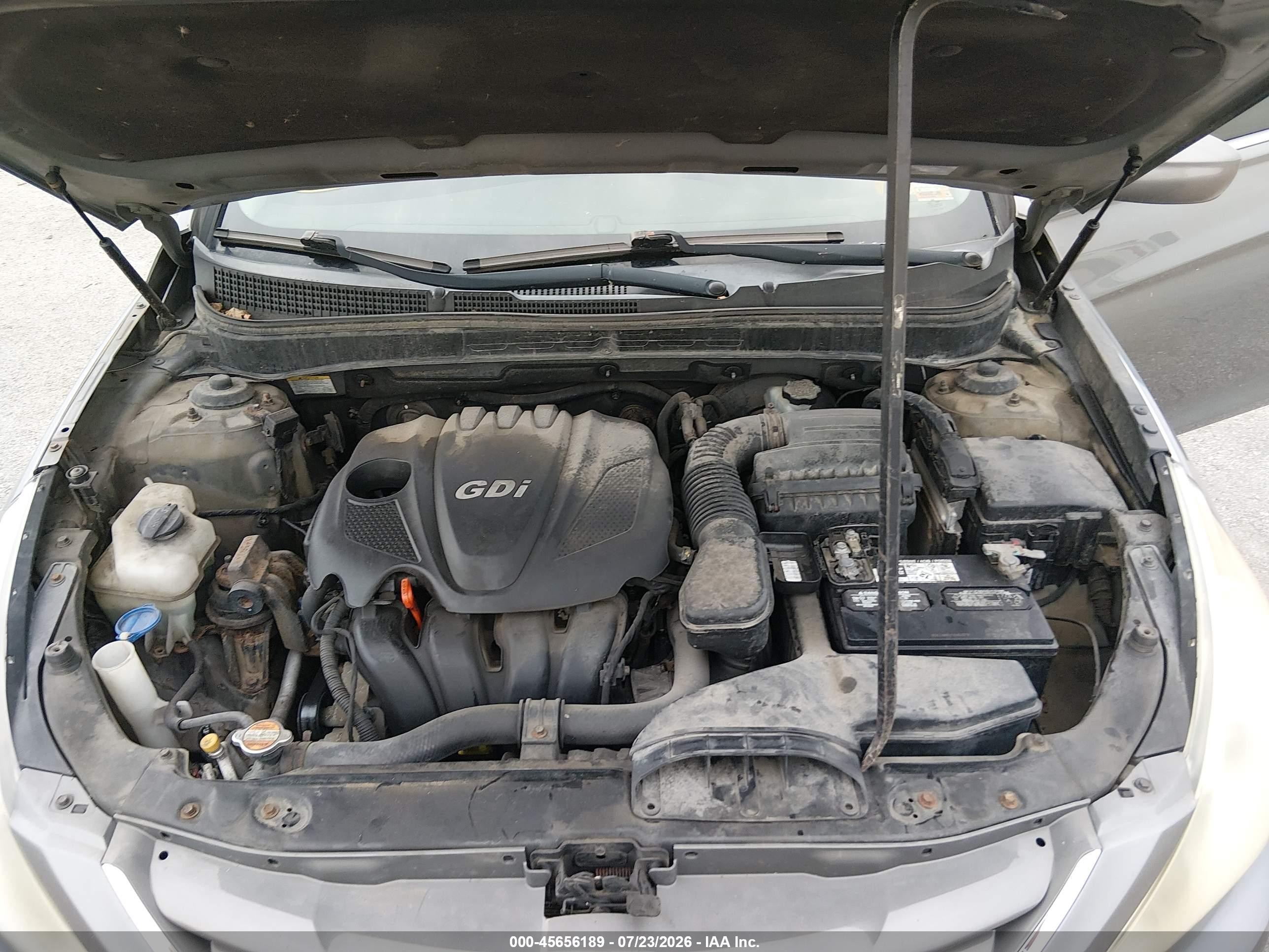 2011 Hyundai Sonata Se Серый vin: 5NPEC4AC6BH109789