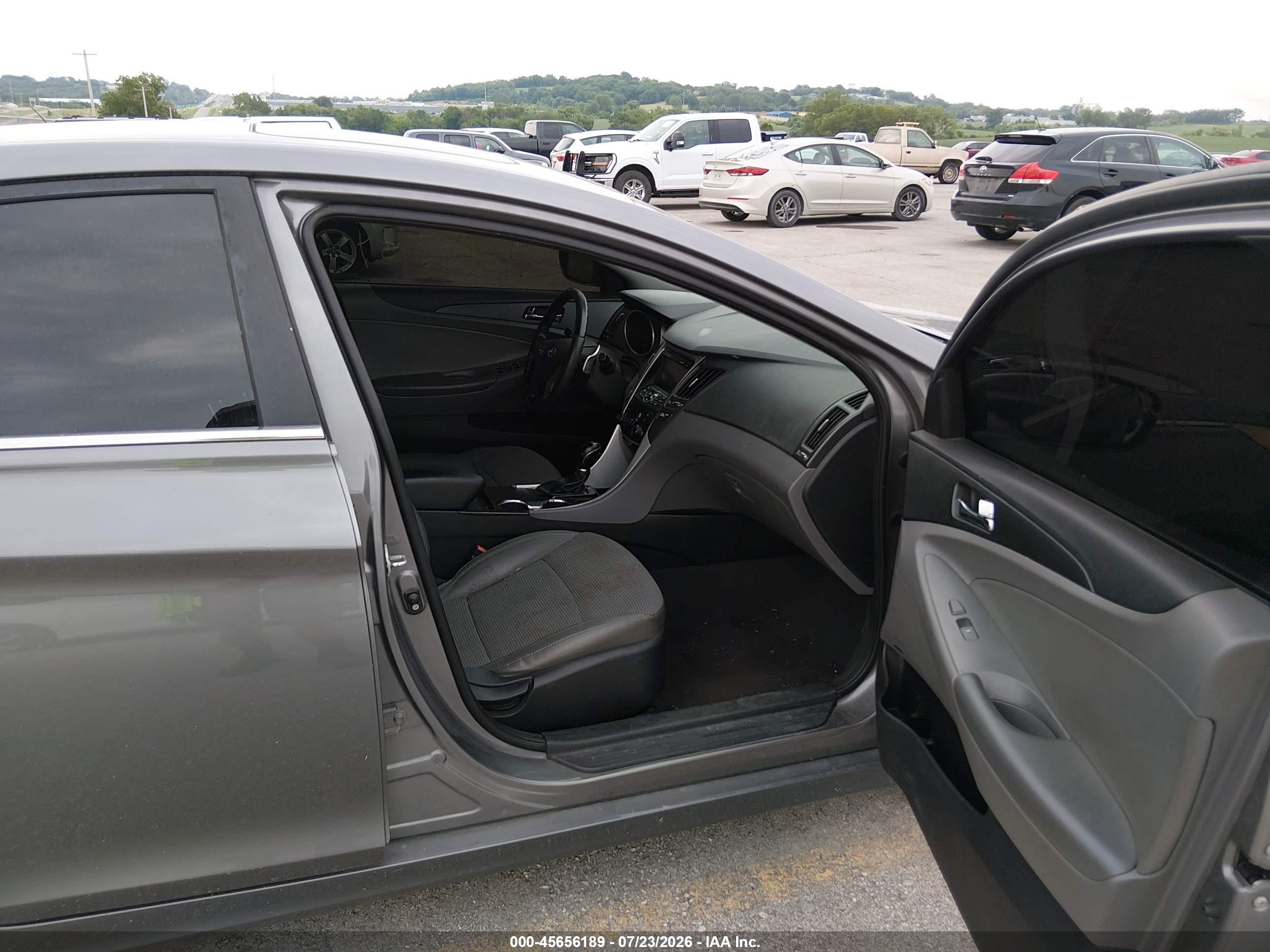 2011 Hyundai Sonata Se Серый vin: 5NPEC4AC6BH109789