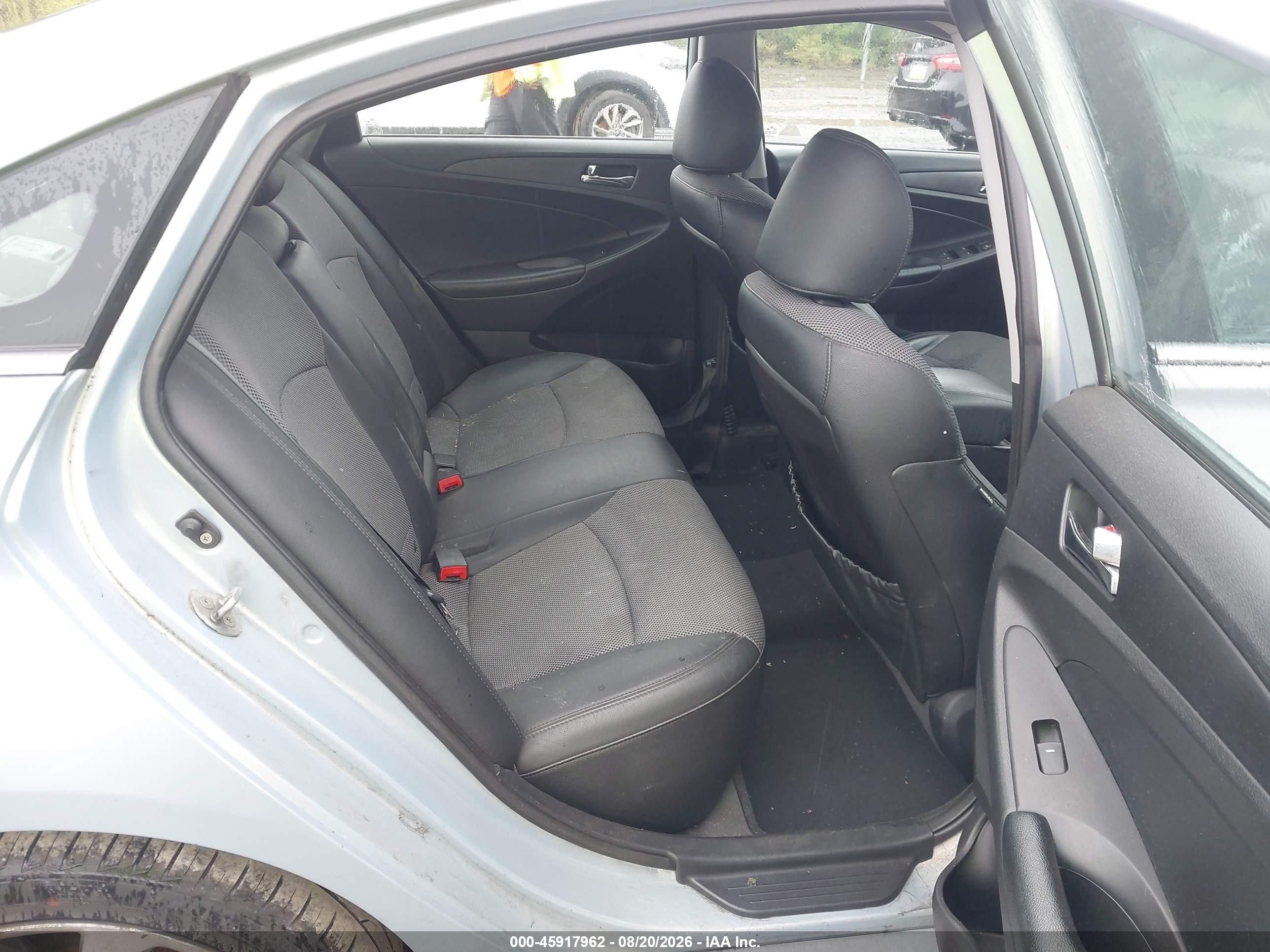 2011 Hyundai Sonata Se Light Blue vin: 5NPEC4AC6BH129220