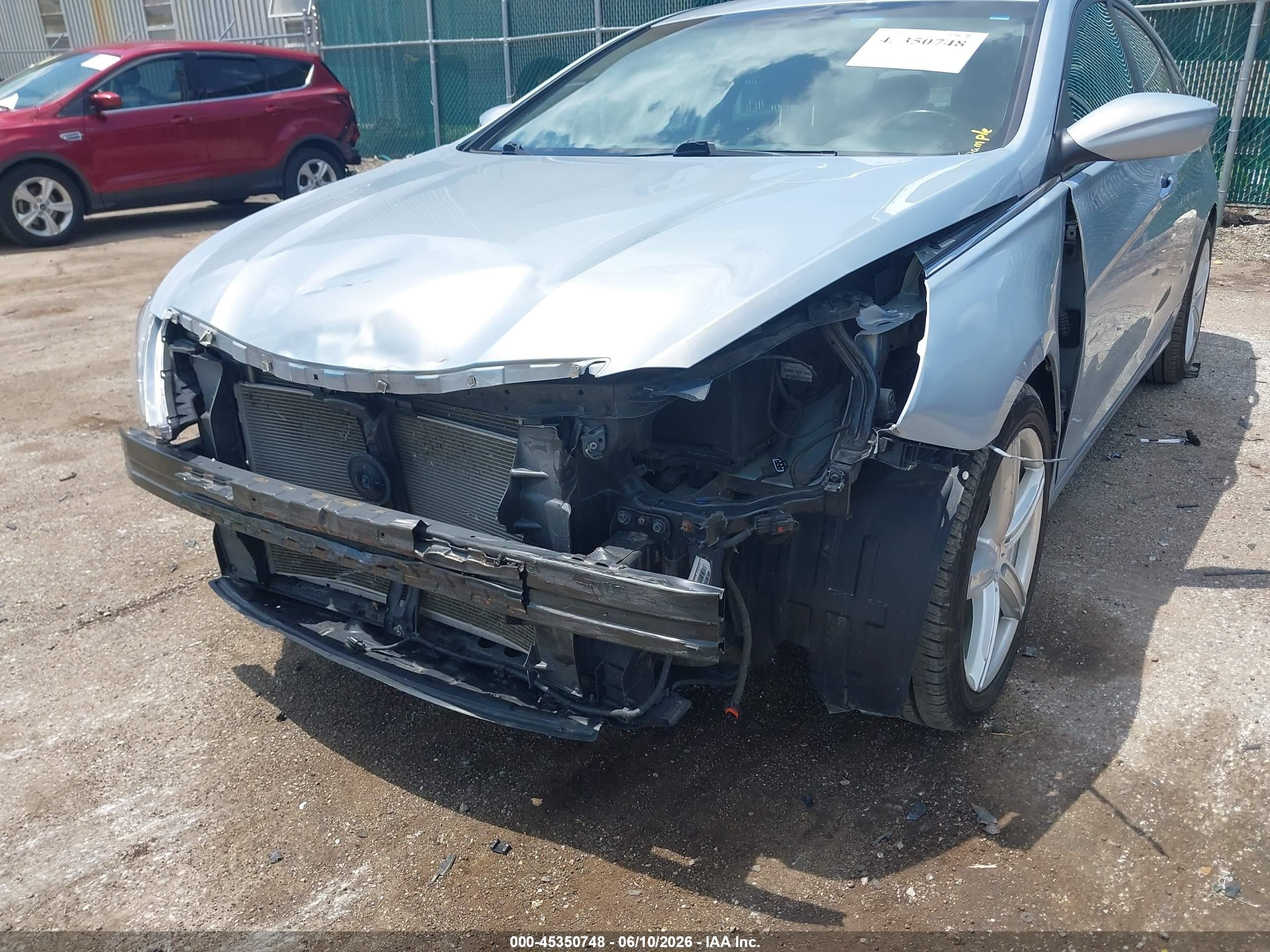 2011 Hyundai Sonata Se Blue vin: 5NPEC4AC6BH139665