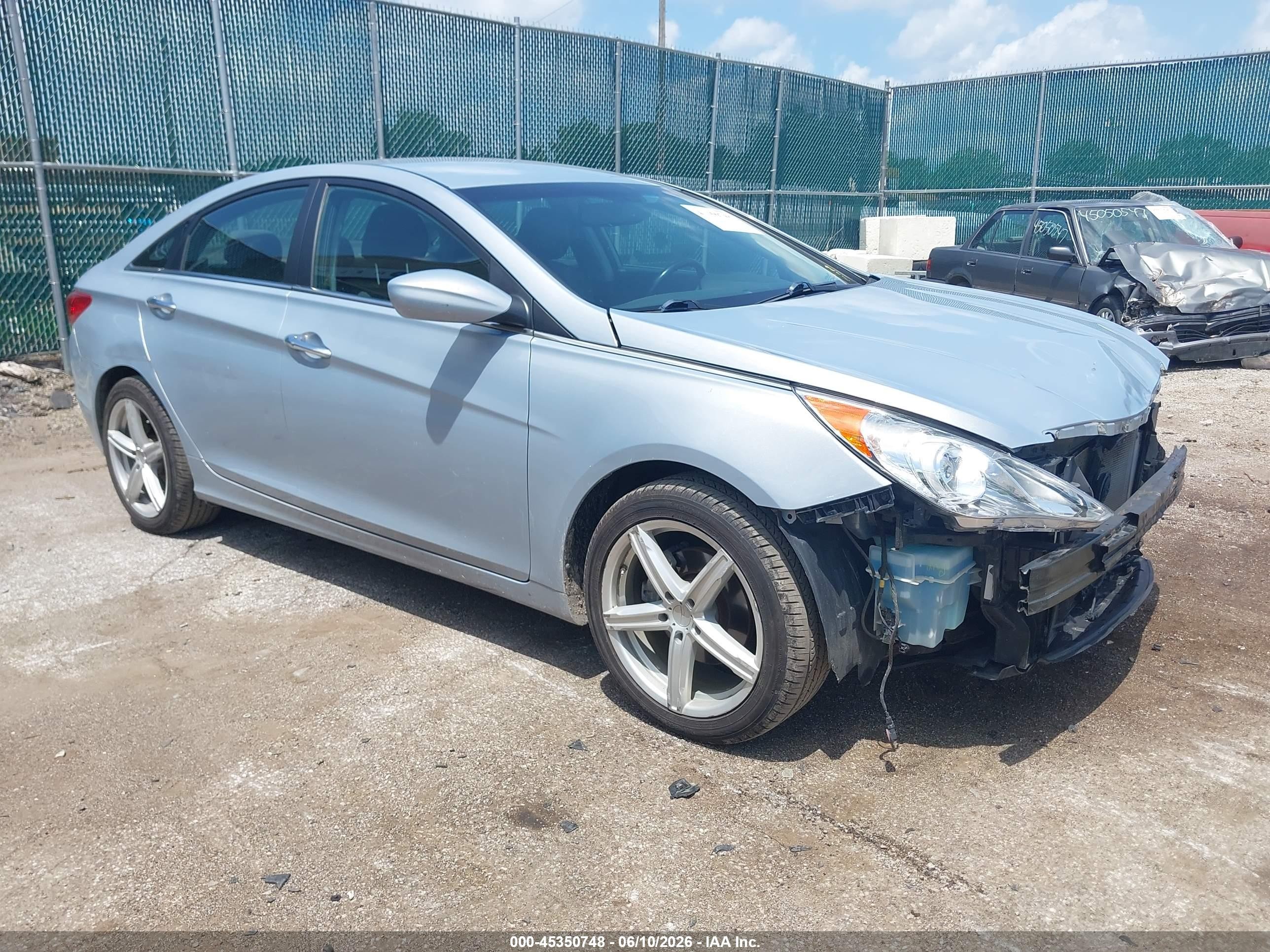 2011 Hyundai Sonata Se Blue vin: 5NPEC4AC6BH139665