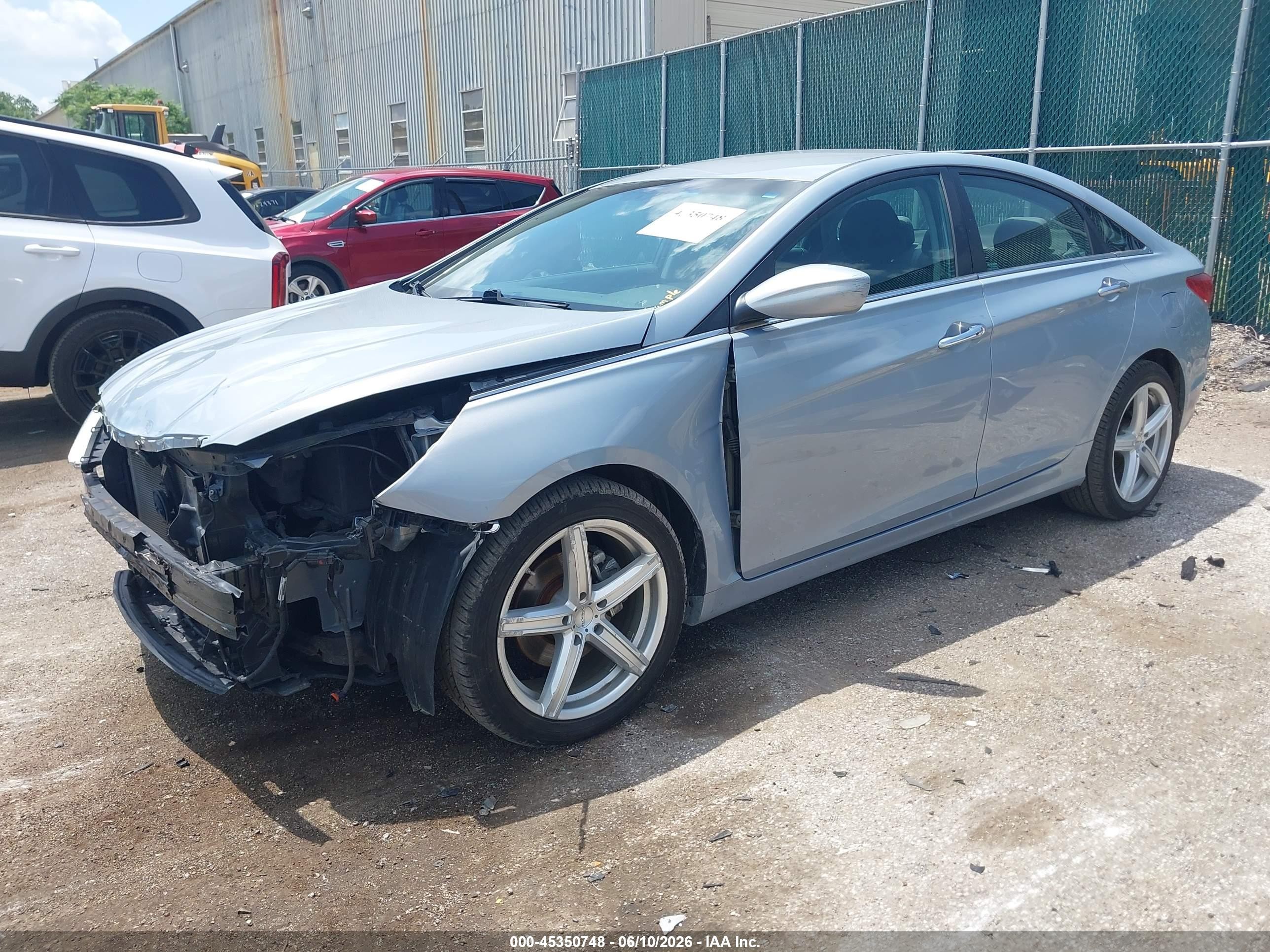 2011 Hyundai Sonata Se Blue vin: 5NPEC4AC6BH139665