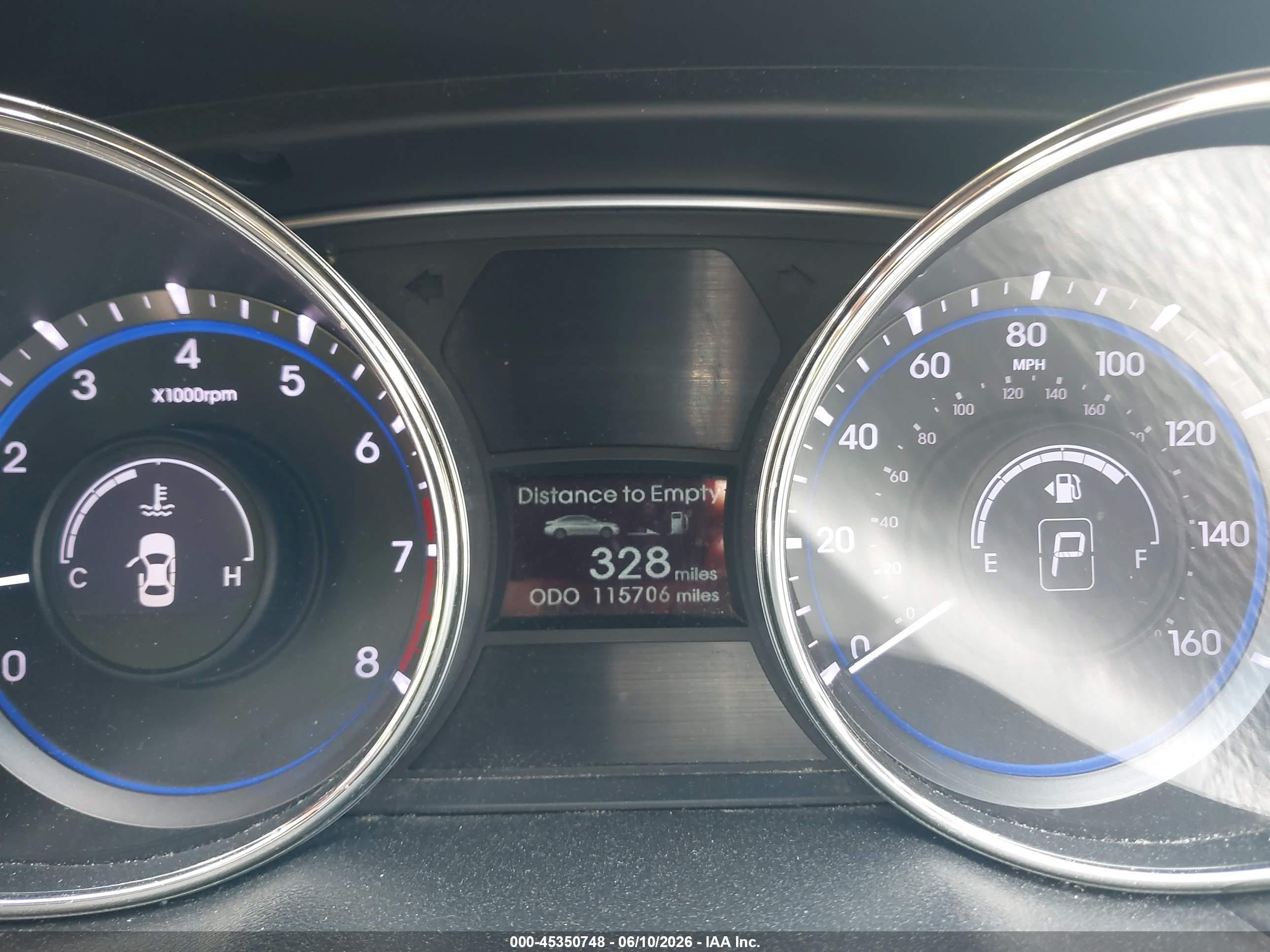2011 Hyundai Sonata Se Blue vin: 5NPEC4AC6BH139665