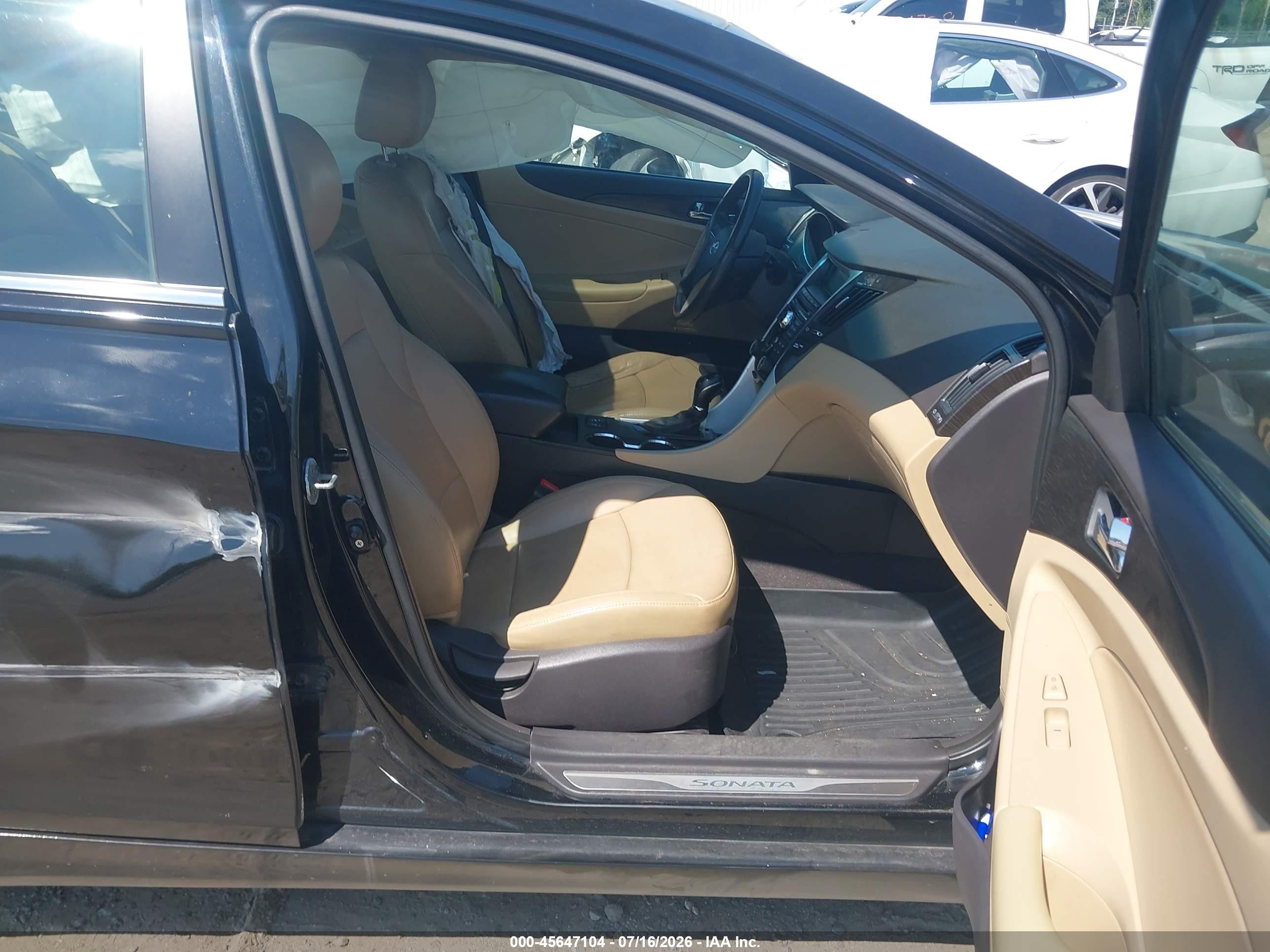 2011 Hyundai Sonata Limited Black vin: 5NPEC4AC6BH139780