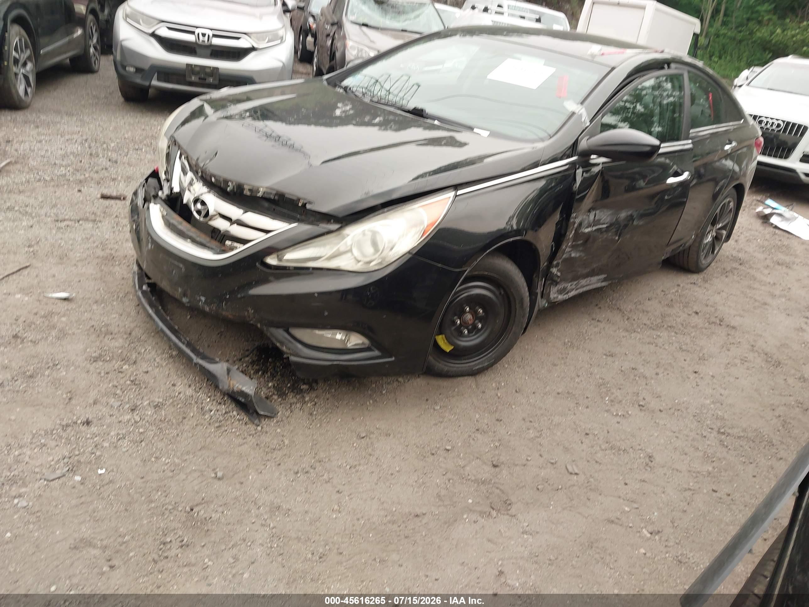2011 Hyundai Sonata Se Black vin: 5NPEC4AC6BH177347