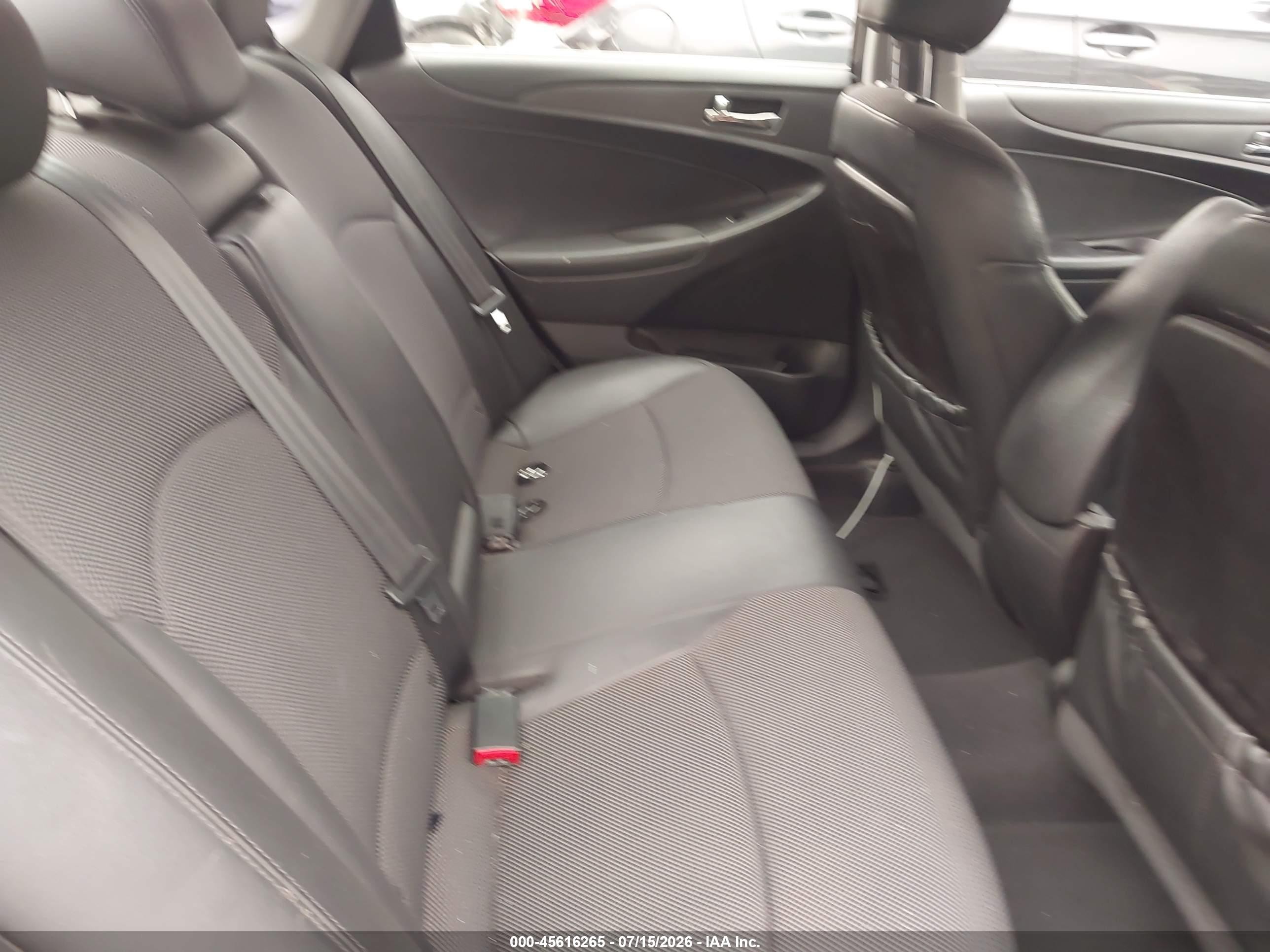 2011 Hyundai Sonata Se Black vin: 5NPEC4AC6BH177347